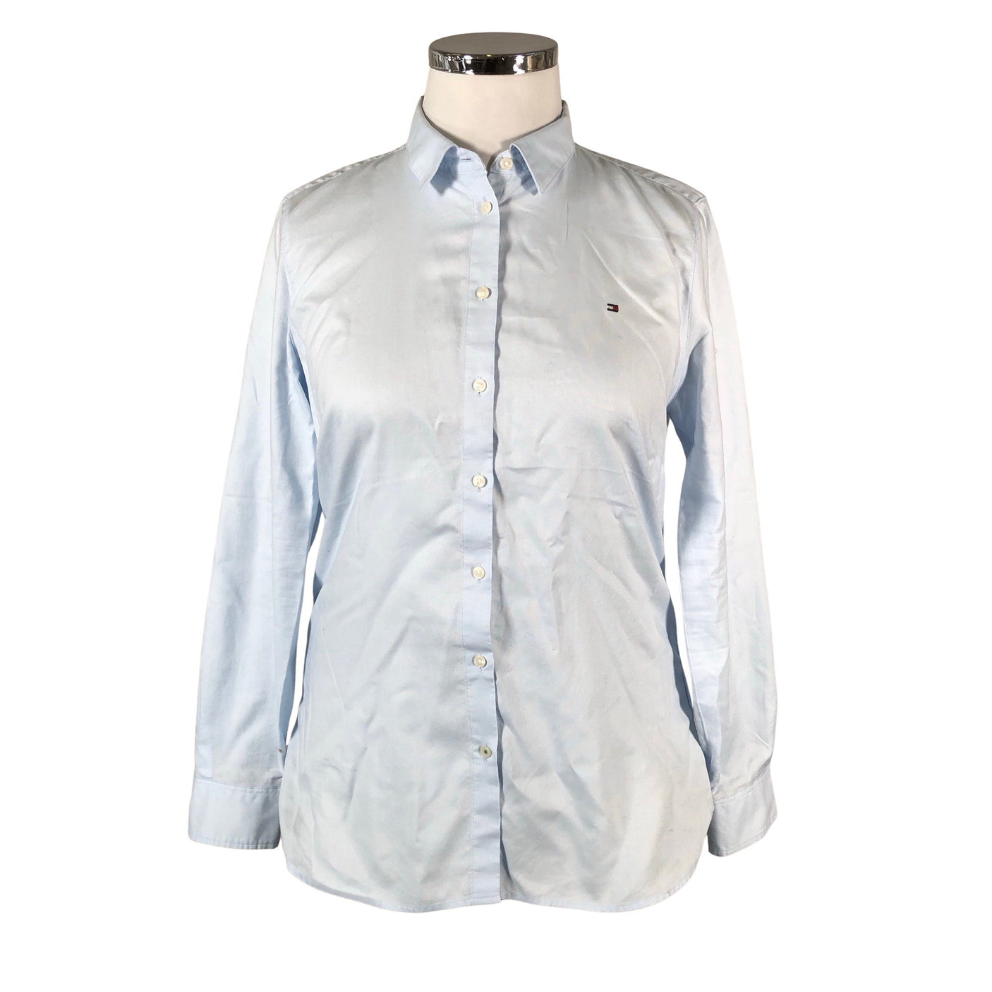 Unisex Tommy Hilfiger - Collared shirt, size 42 - Light blue (1)