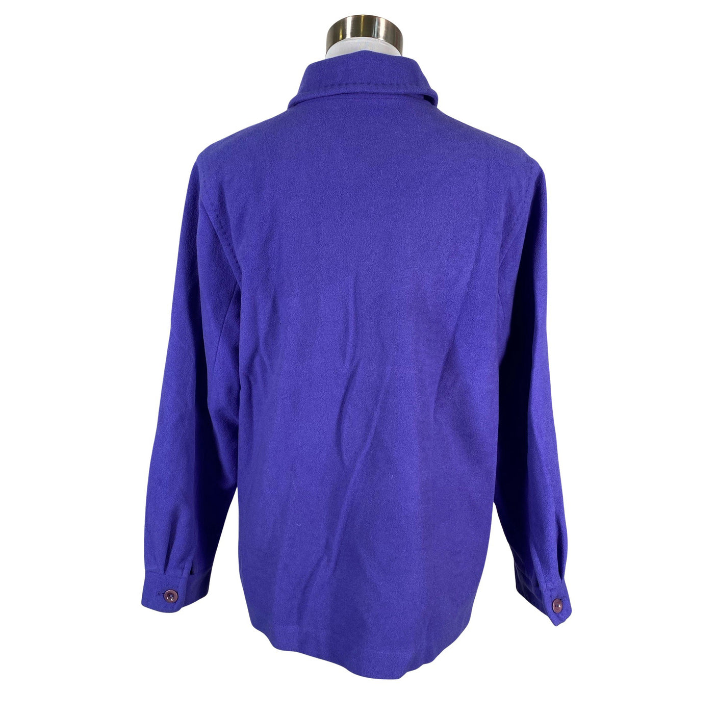 Unisex MariMari - Wool coat, size 38 - Violet (2)