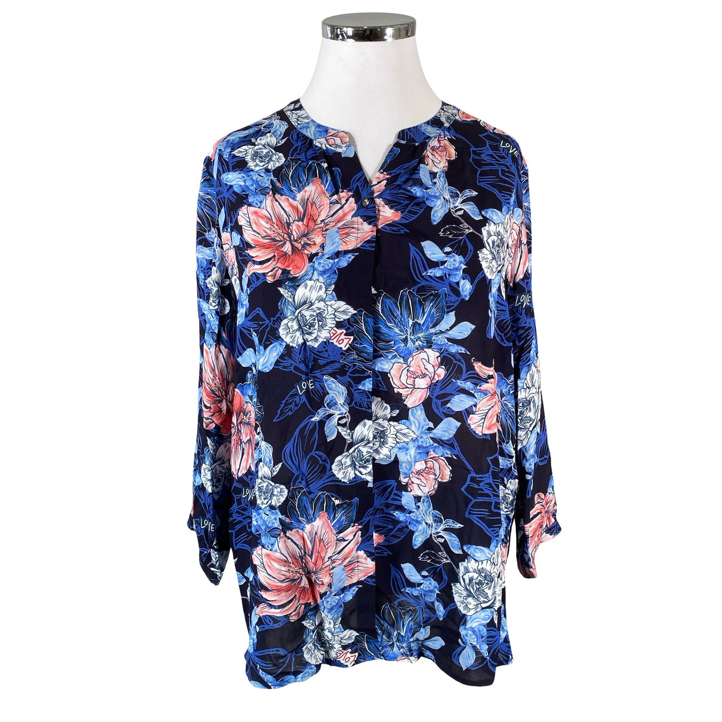 Unisex Gerry Weber - Blouse, size 46 - Blue (1)