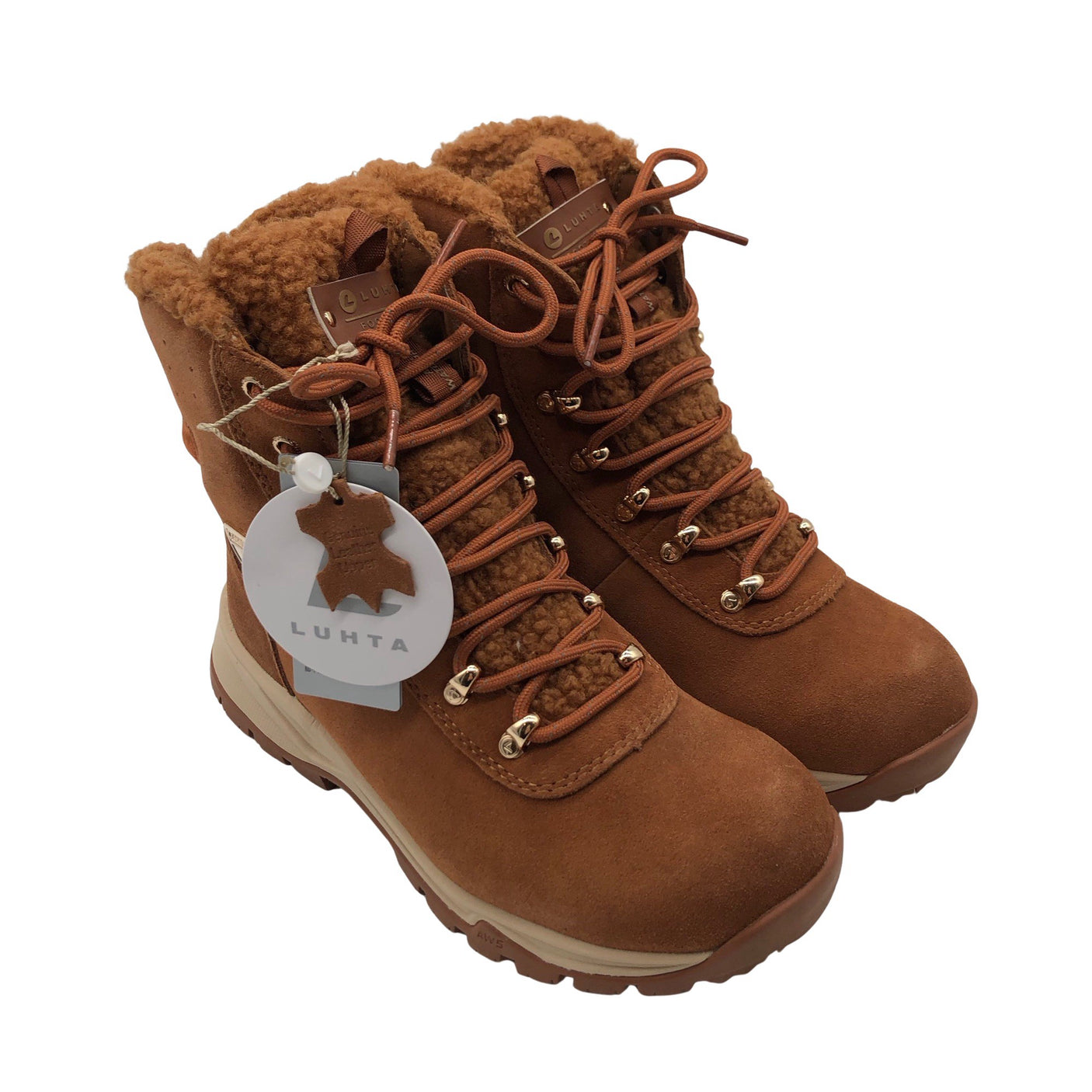 Unisex Luhta - Winter shoes, size 38 - Brown (2)