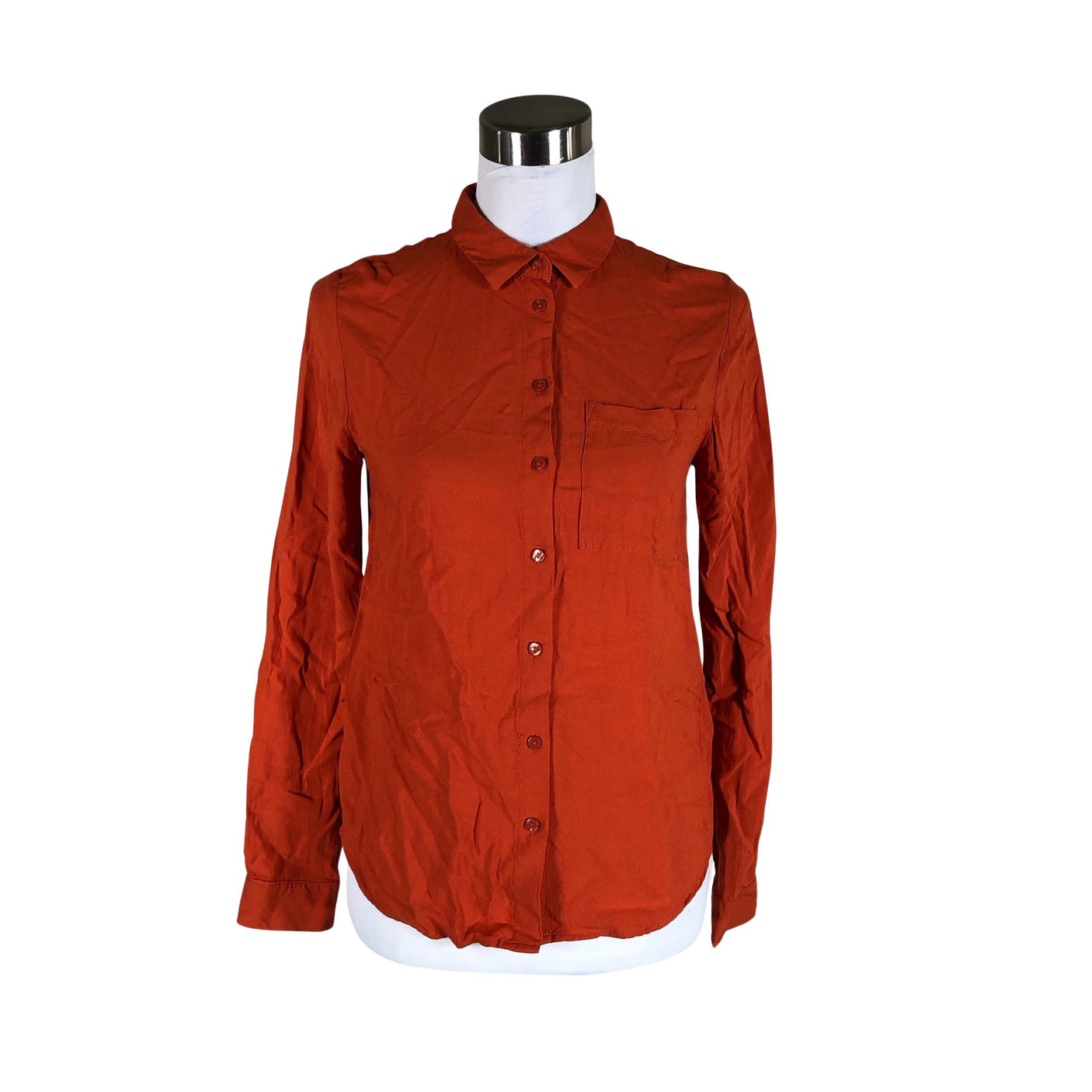 Unisex Ichi - Blouse, size 36 - Orange (1)