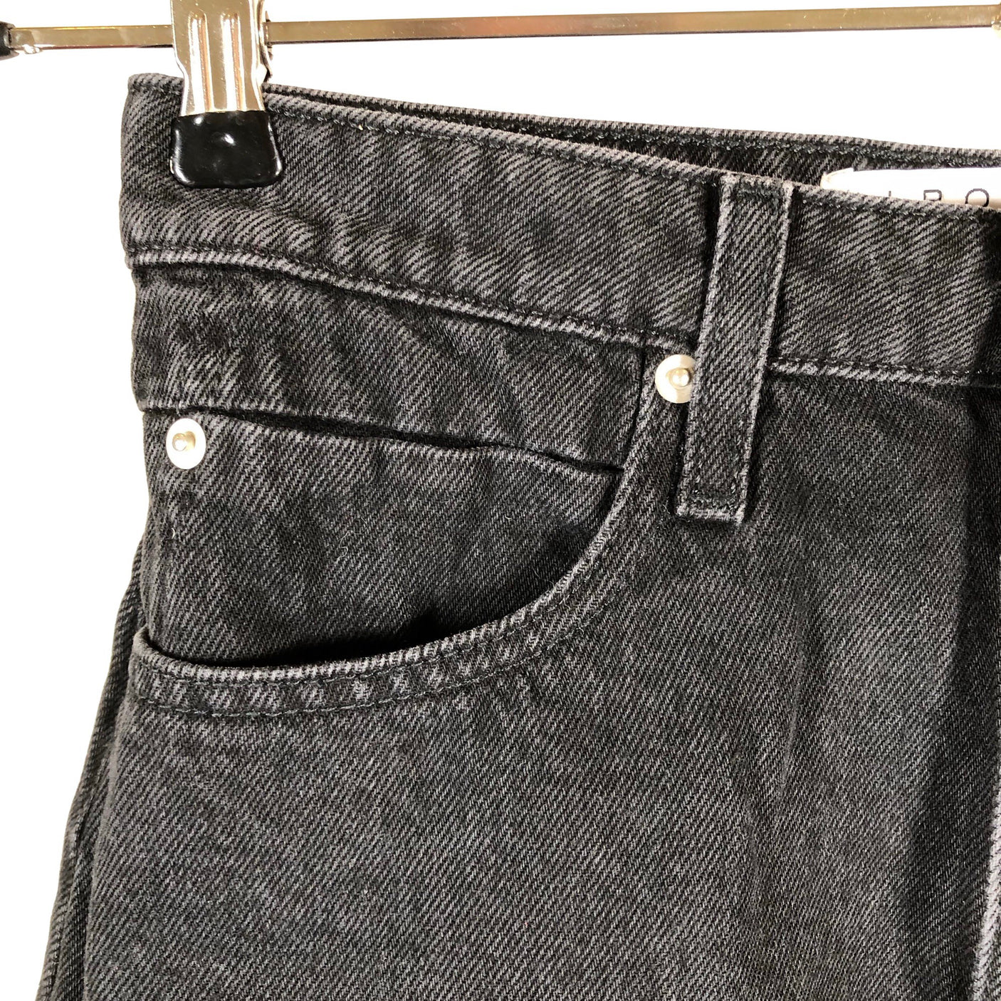Unisex IRO - Denim shorts, size W26 - Black (3)