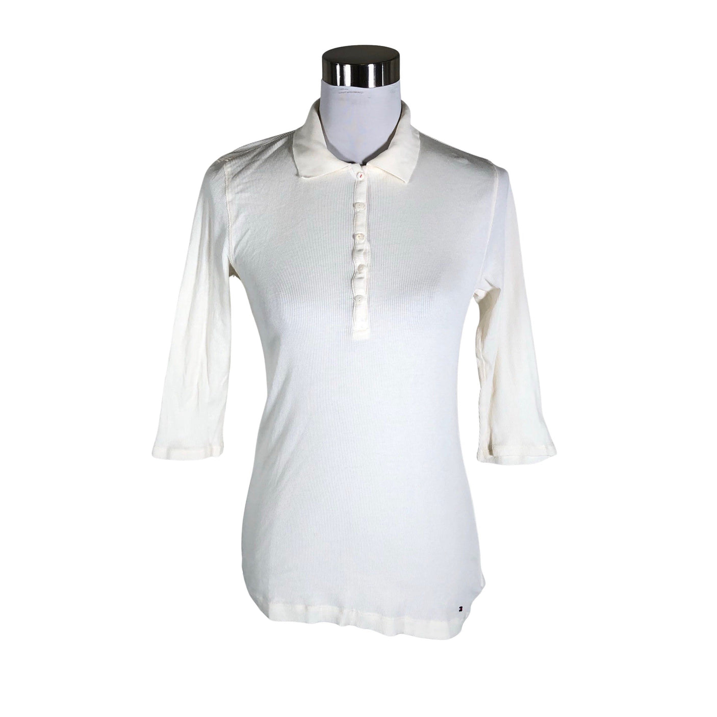 Unisex Tommy Hilfiger - Tricot shirt, size 40 - Natural white (1)