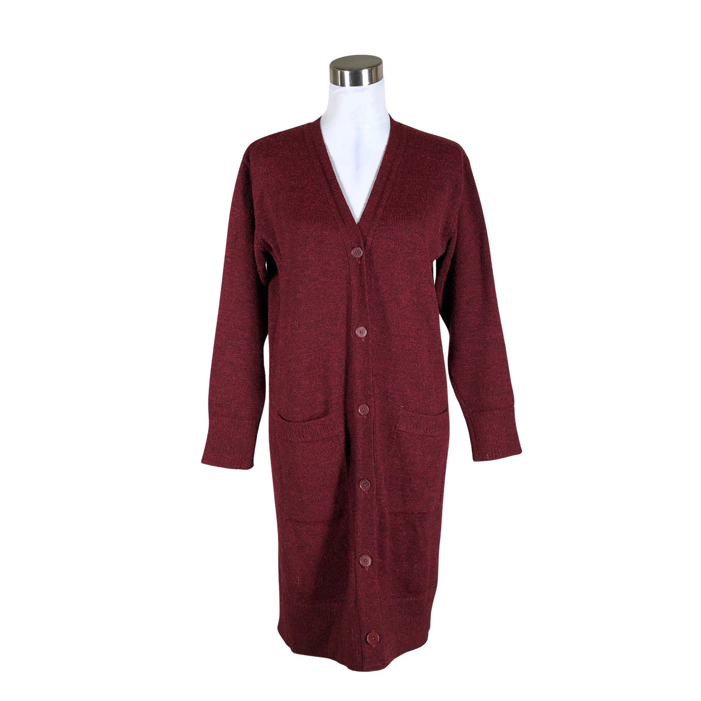 Unisex Alpa - Cardigan, size 36 - Wine red (1)