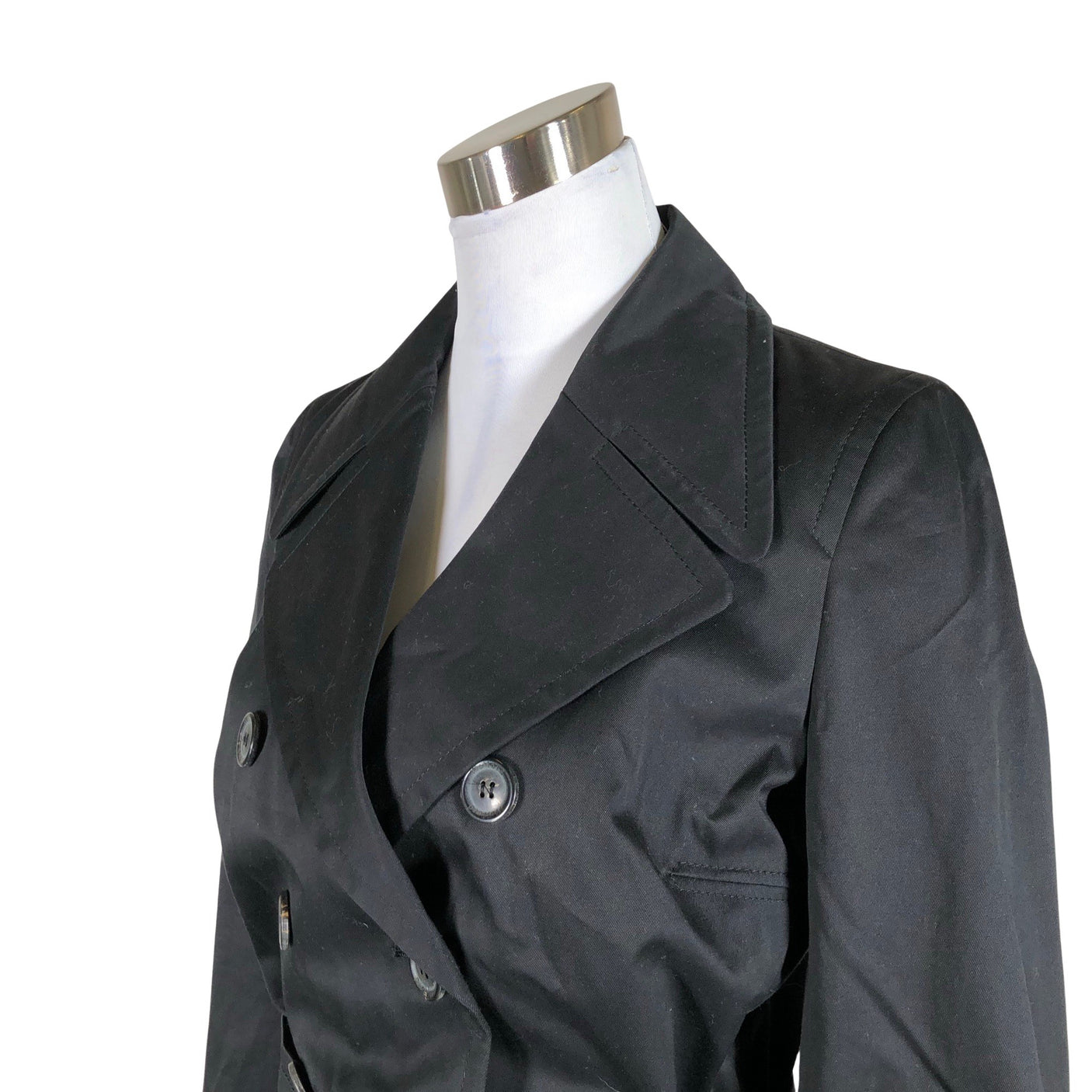 Unisex Wolford - Trench coat, size 38 - Black (3)