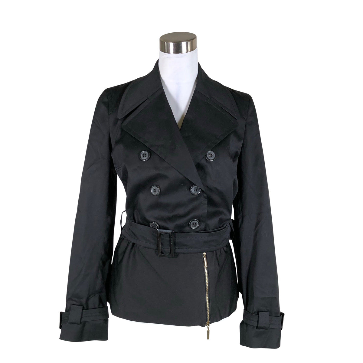 Unisex Wolford - Trench coat, size 38 - Black (3)