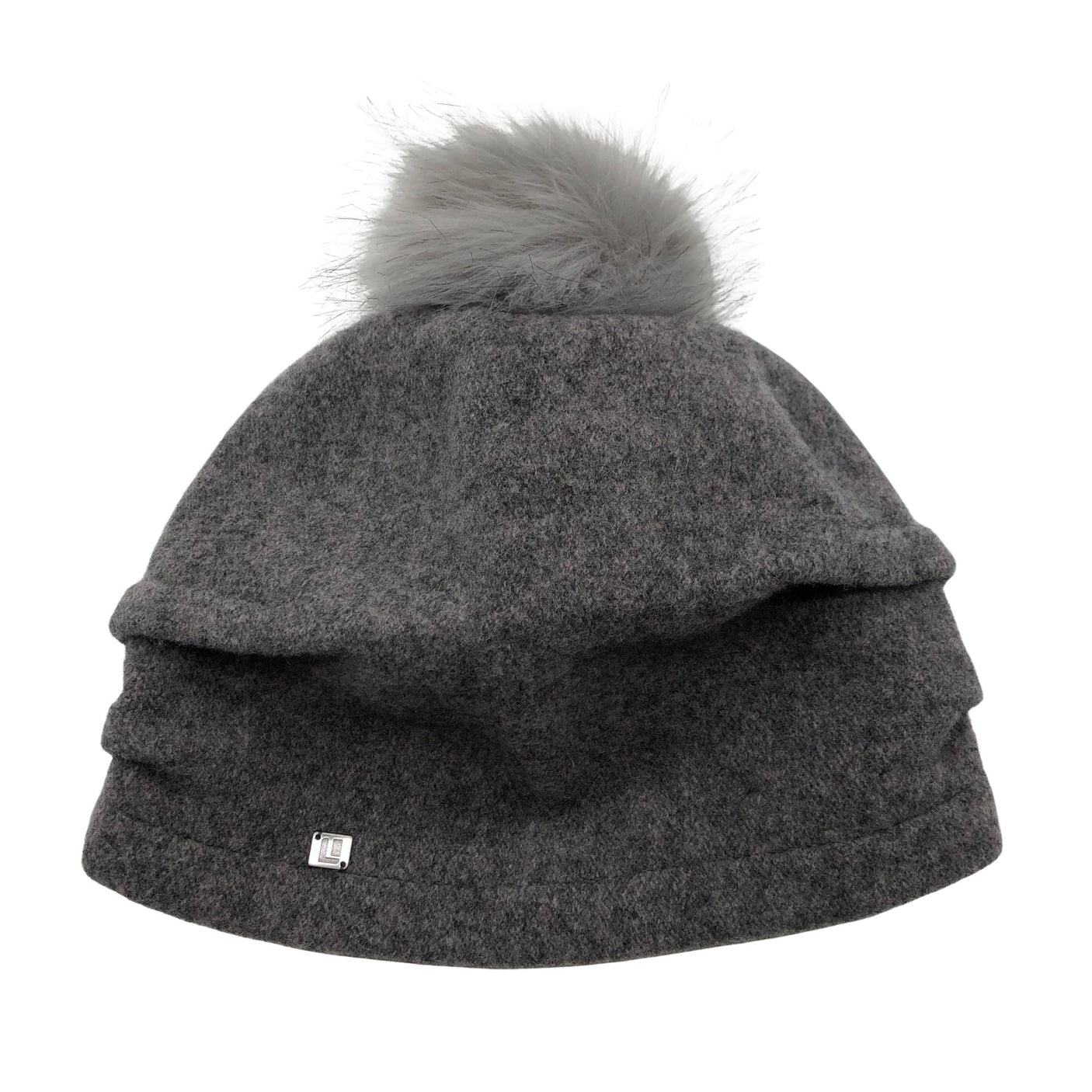 Unisex L'asessor - Winter beanie, size 56 - 58 cm - Gray (1)