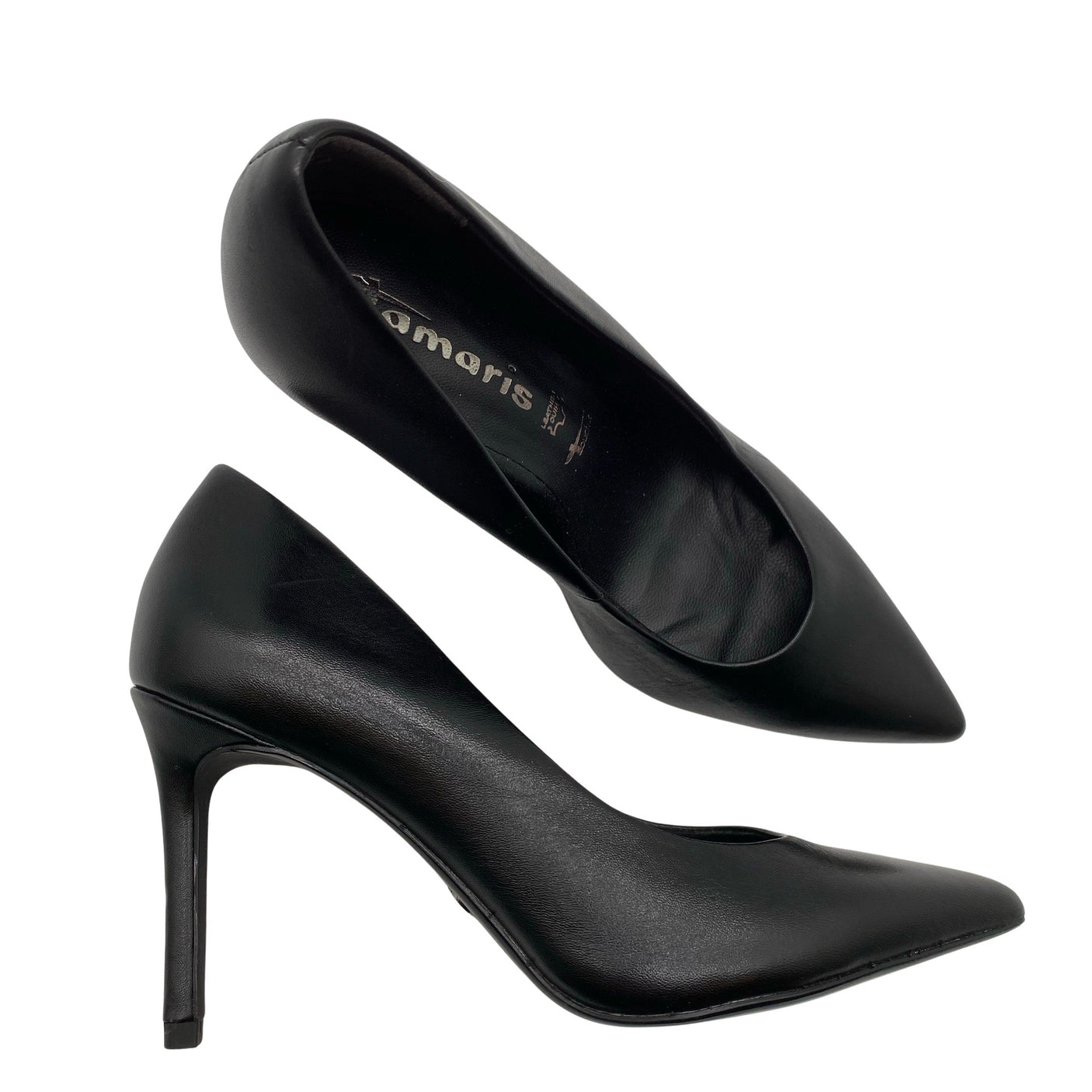 Unisex Tamaris - High heels, size 38 - Black (1)