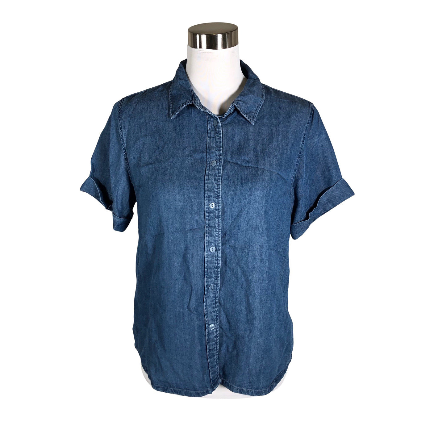 Unisex Aventura - Denim shirt, size 38 - Blue (1)