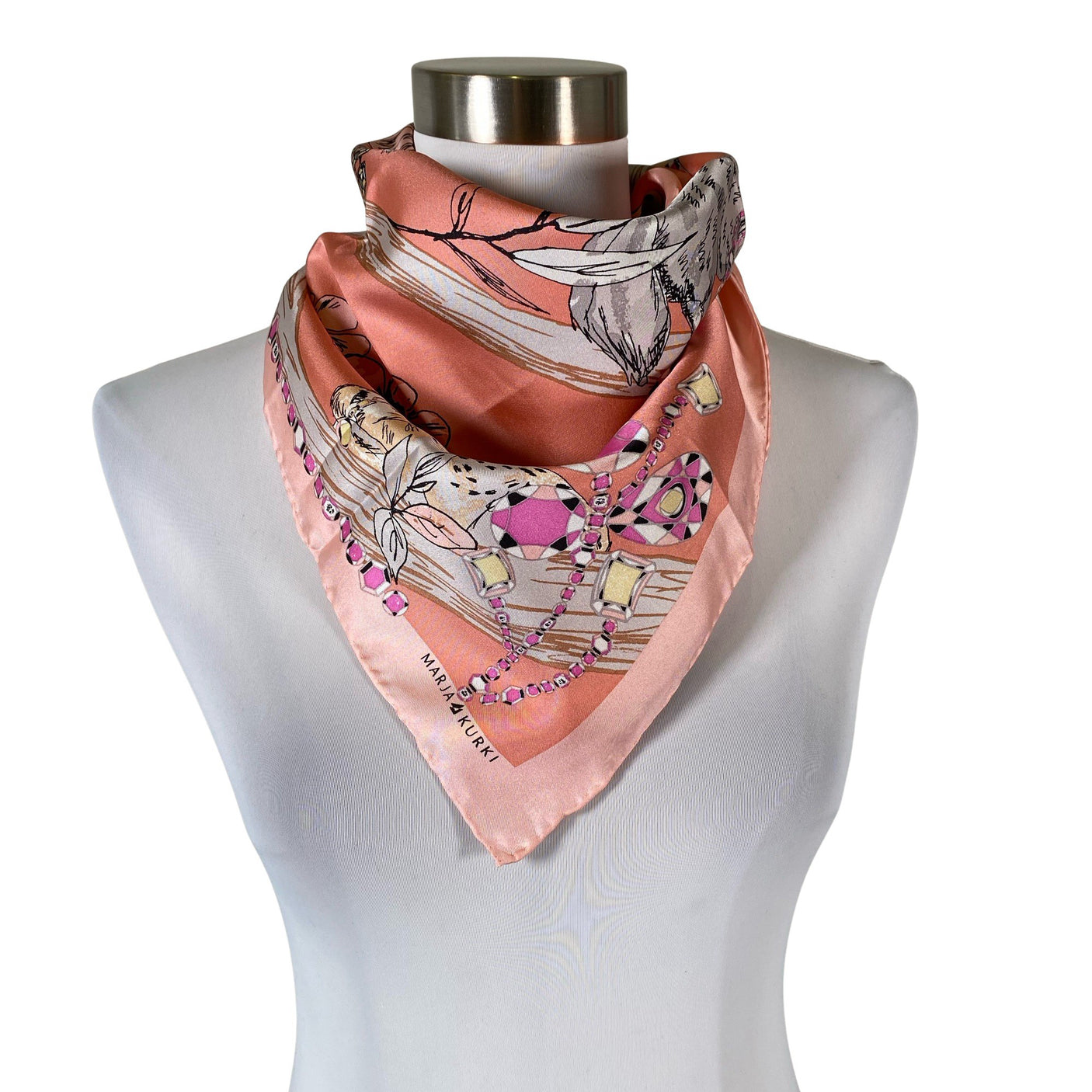 Unisex Marja Kurki - Scarf, size Midi - Light pink (1)