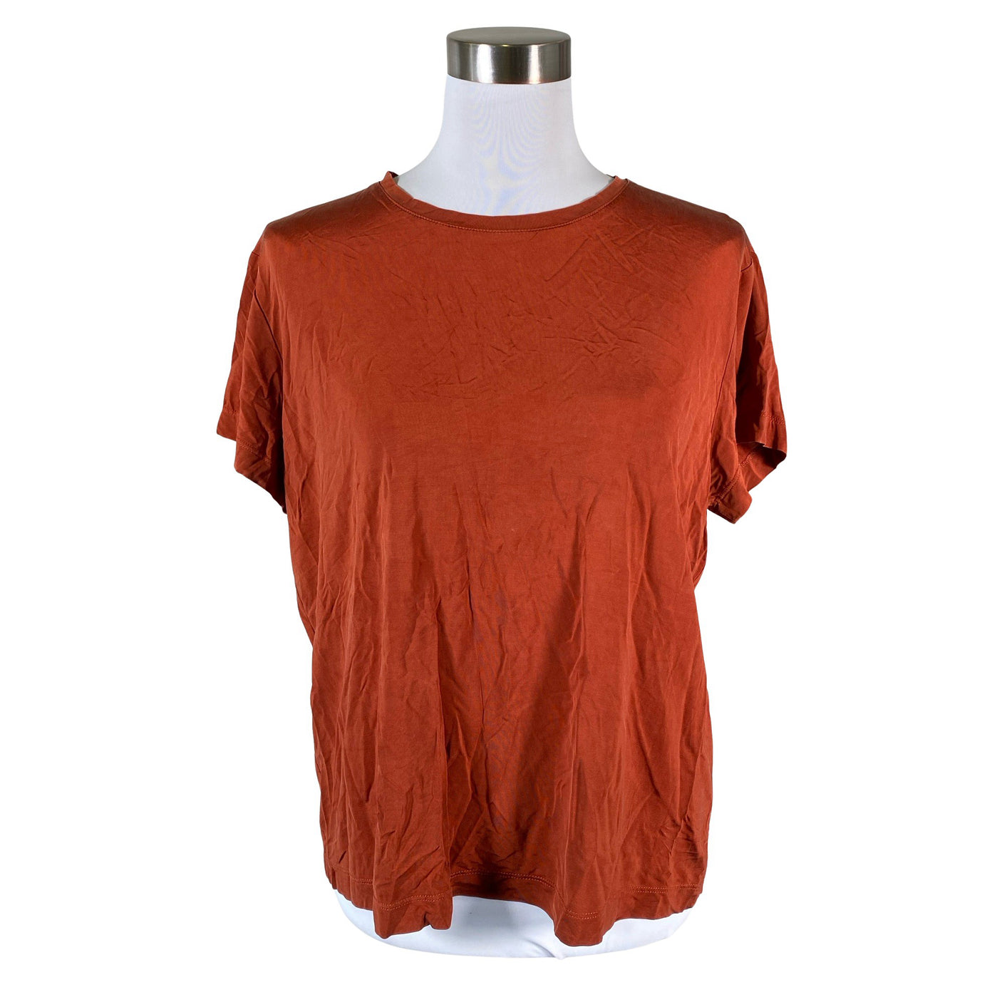 Unisex Samsoe&Samsoe - T-shirt, size 38 - Orange (1)