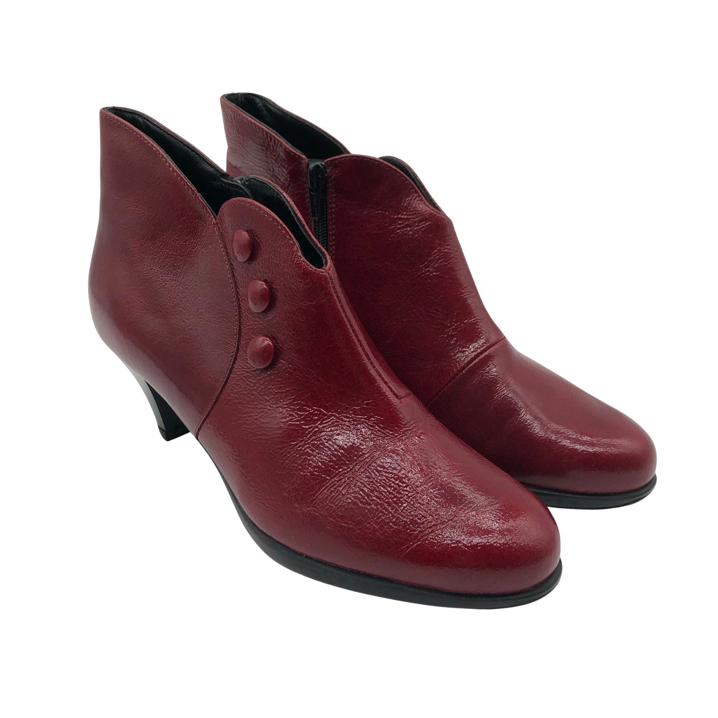Unisex Mantere - Ankle boots, size 40 - Wine red (3)