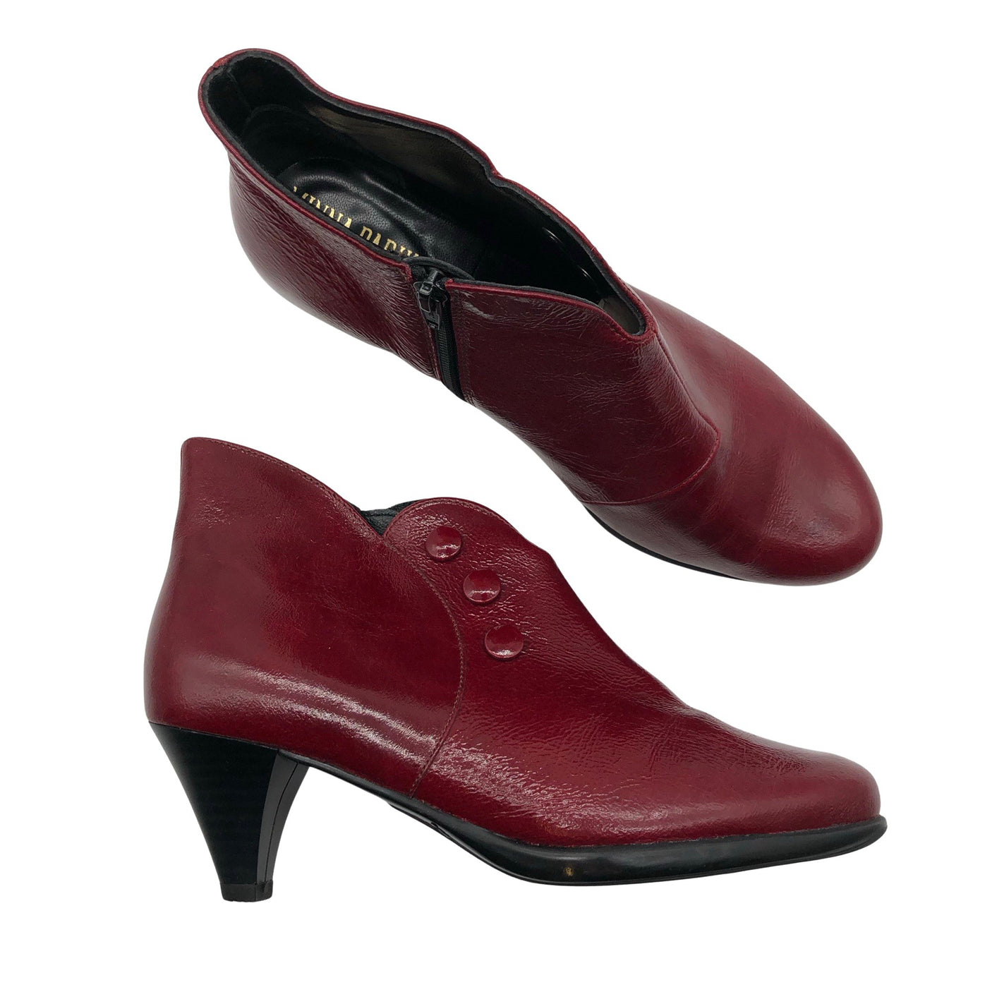 Unisex Mantere - Ankle boots, size 40 - Wine red (1)