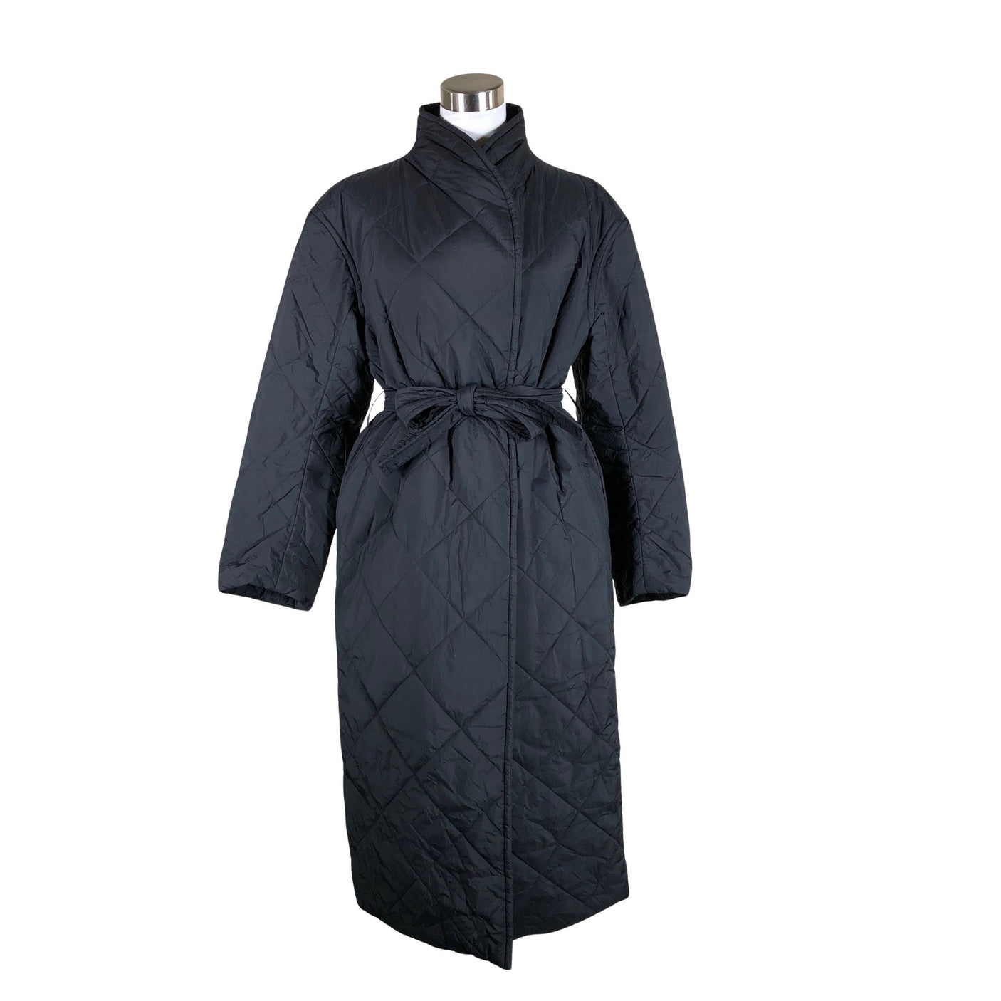 Unisex Arket - Quilted jacket, size 36 - Black (1)