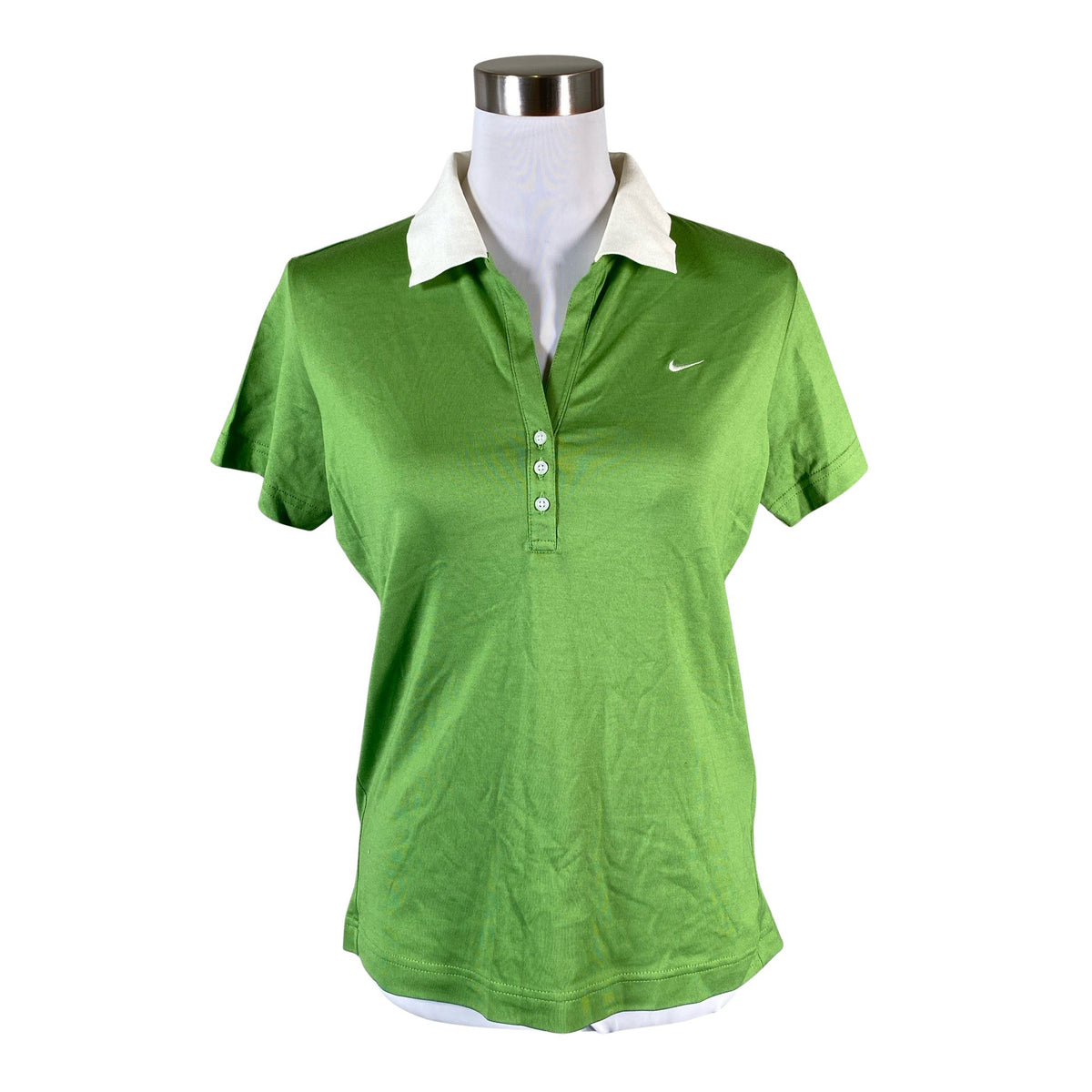 Unisex Nike - Sports shirt, short sleeve, size 38 - Green (1)