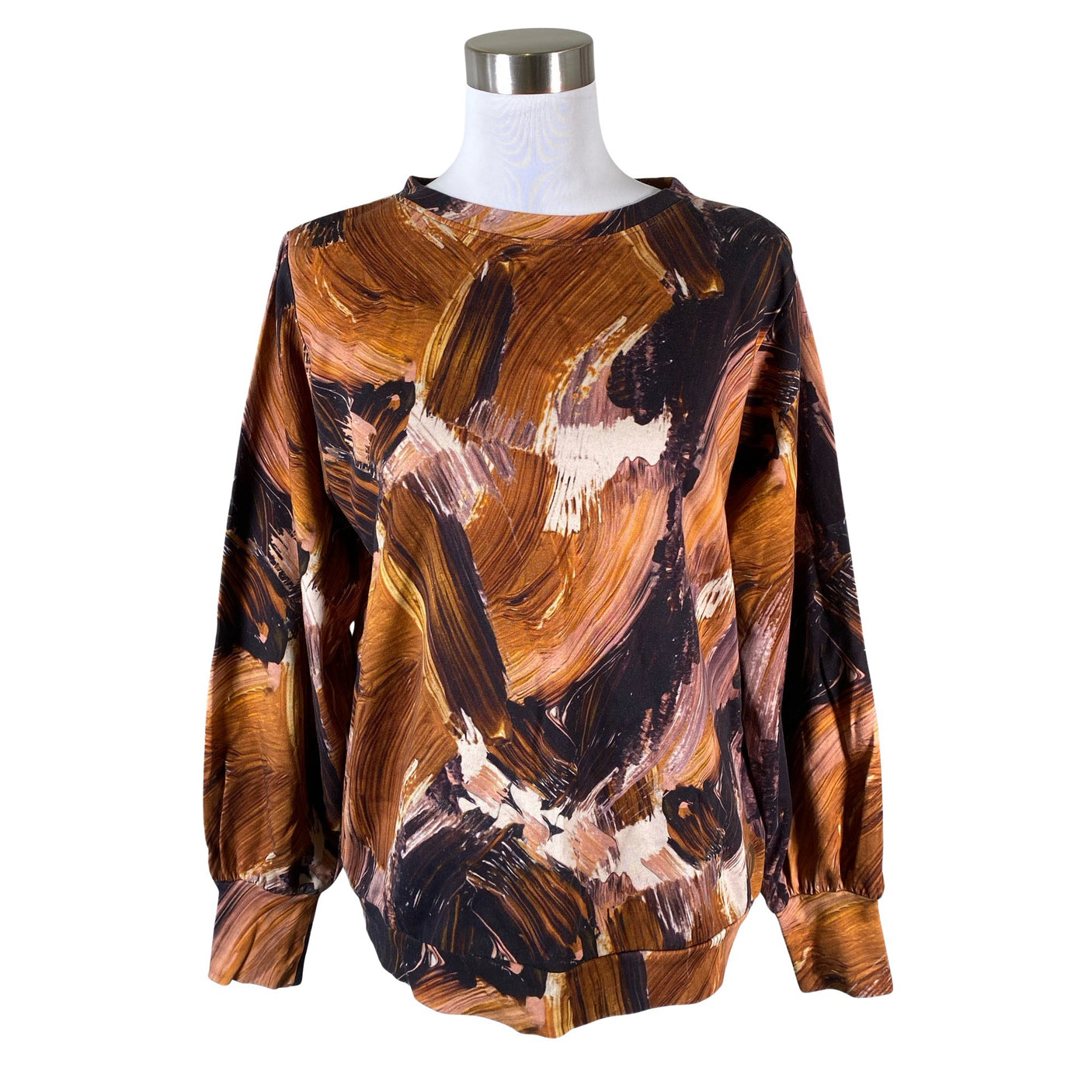 Unisex Blaa - Tricot shirt, size 38 - Brown (1)