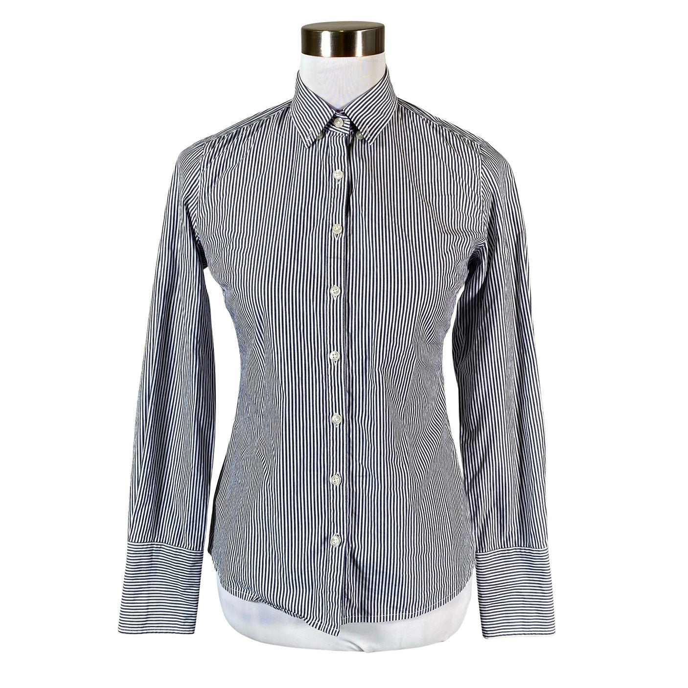 Unisex Sand - Collared shirt, size 34 - Blue (1)