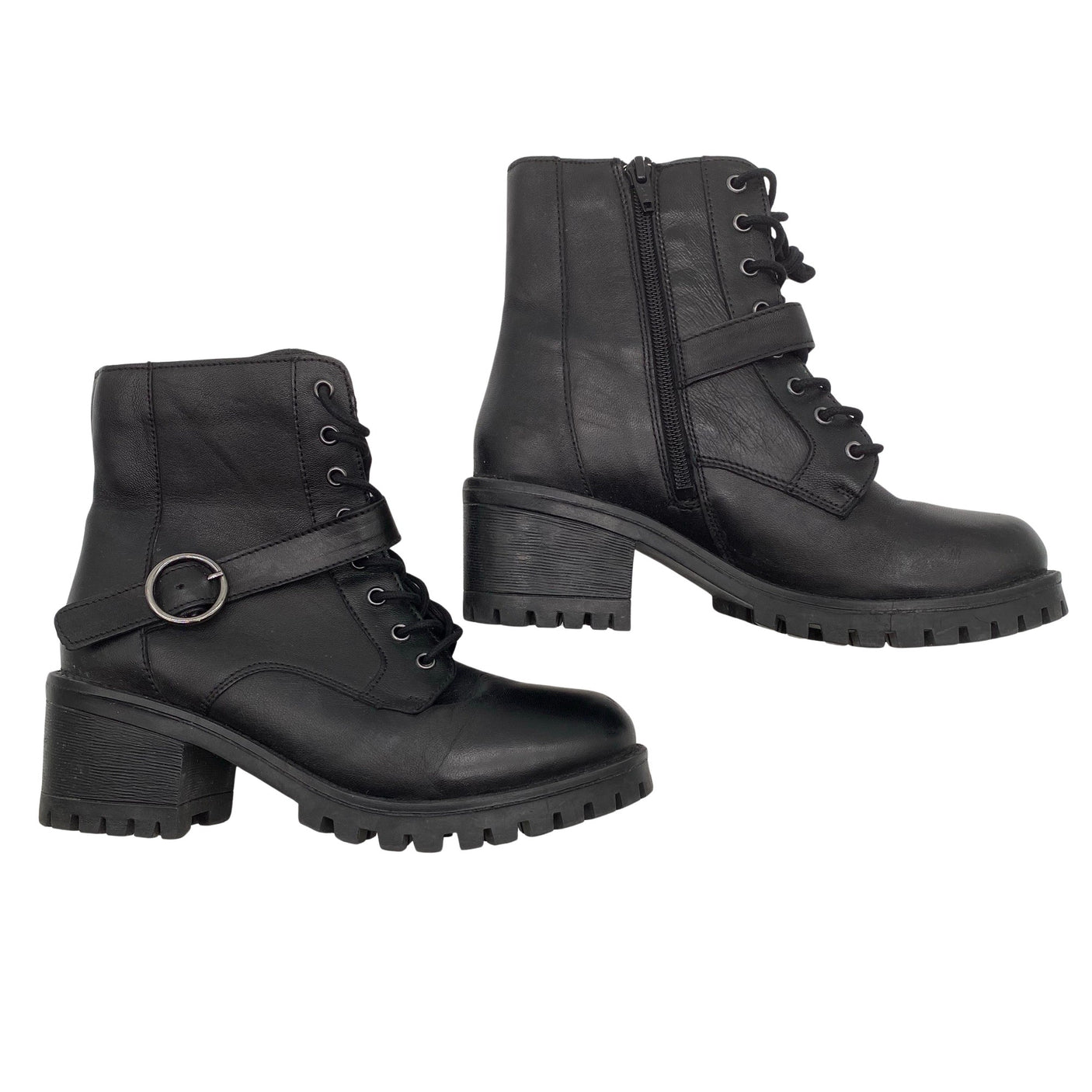 Unisex London Rebel - Ankle boots, size 38 - Black (1)