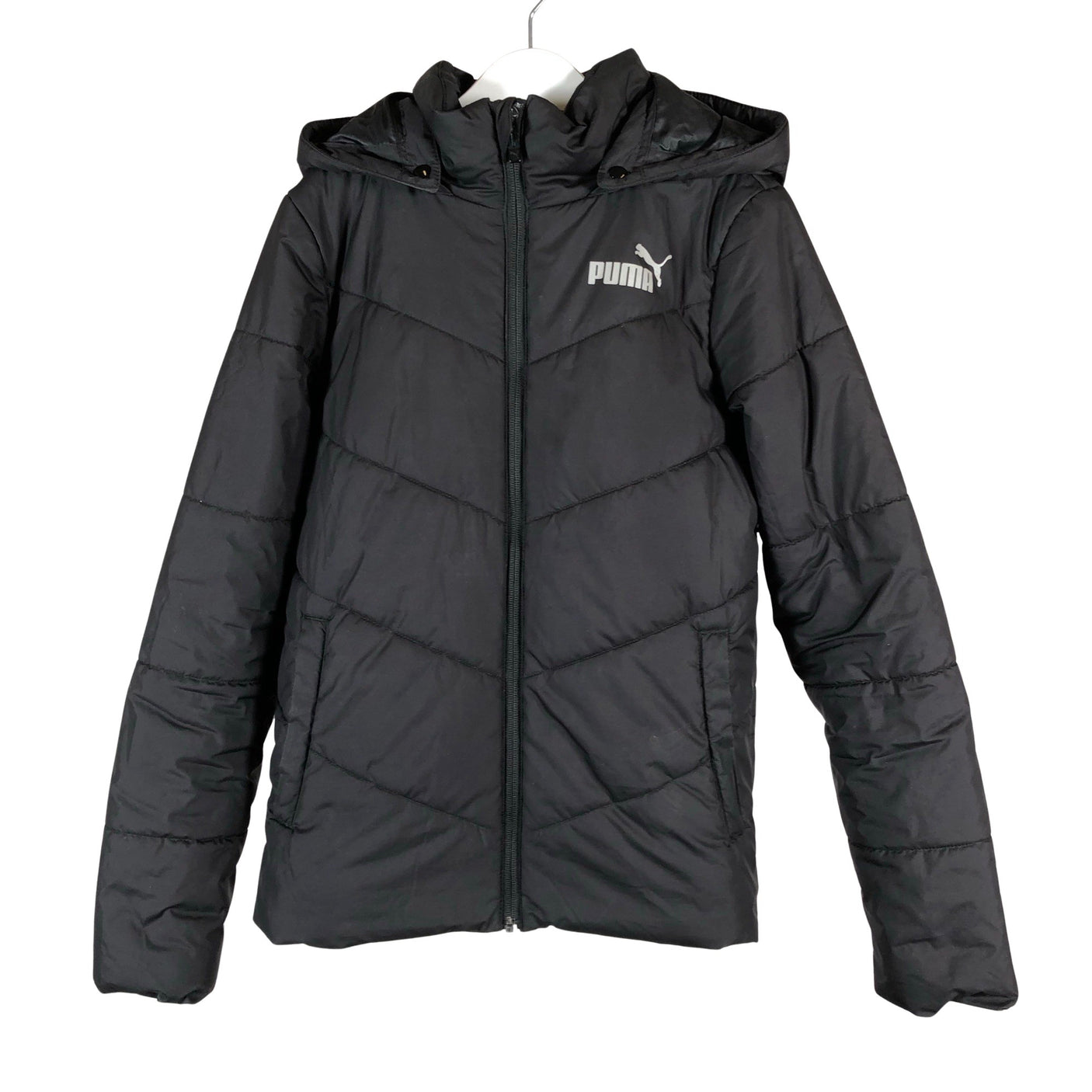Unisex Puma - Lightly padded jacket, size 146 - 152 - Black (1)