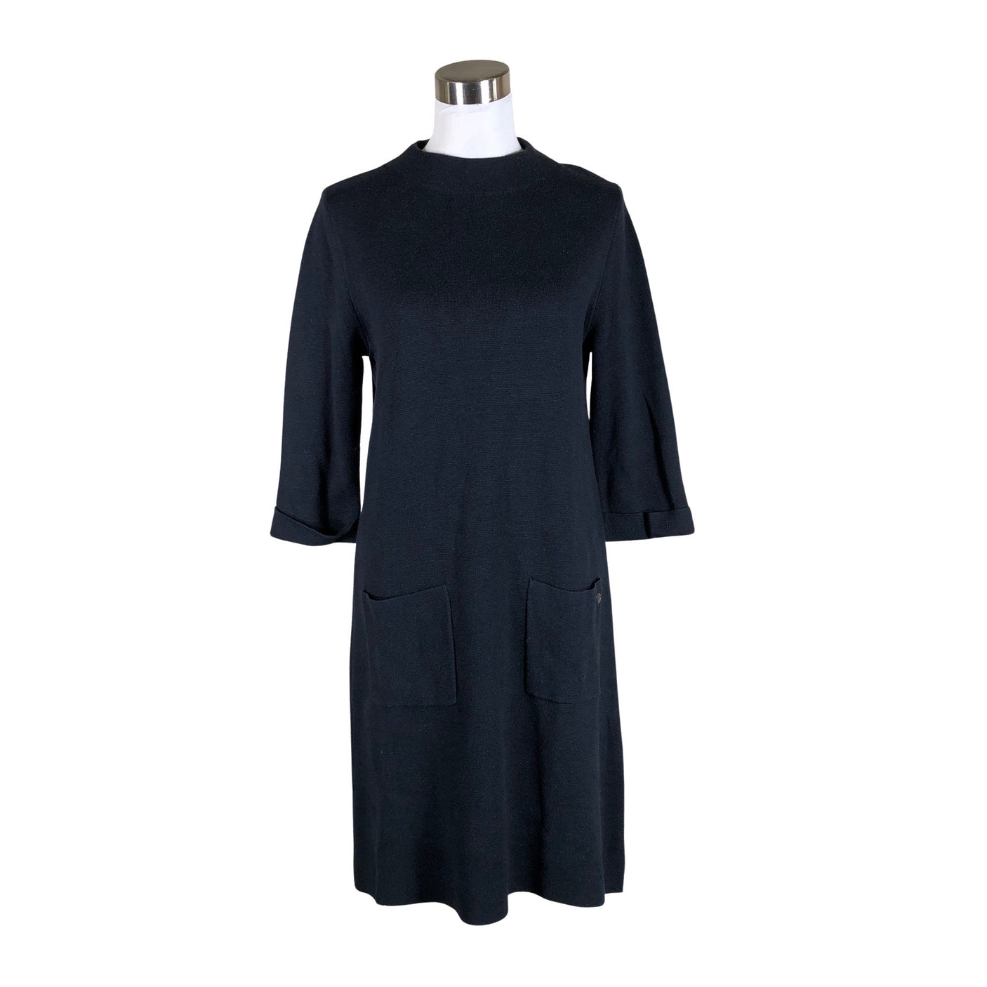 Unisex s.Oliver - Knit dress, size 38 - Blue (1)