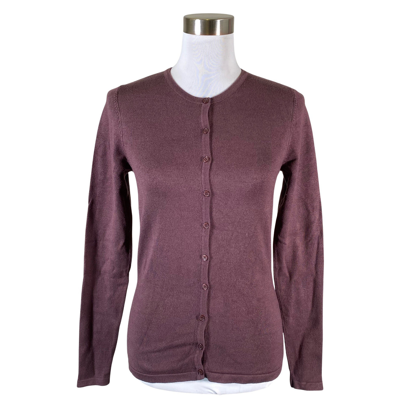 Unisex Saint Tropez - Cardigan, size 36 - Wine red (1)