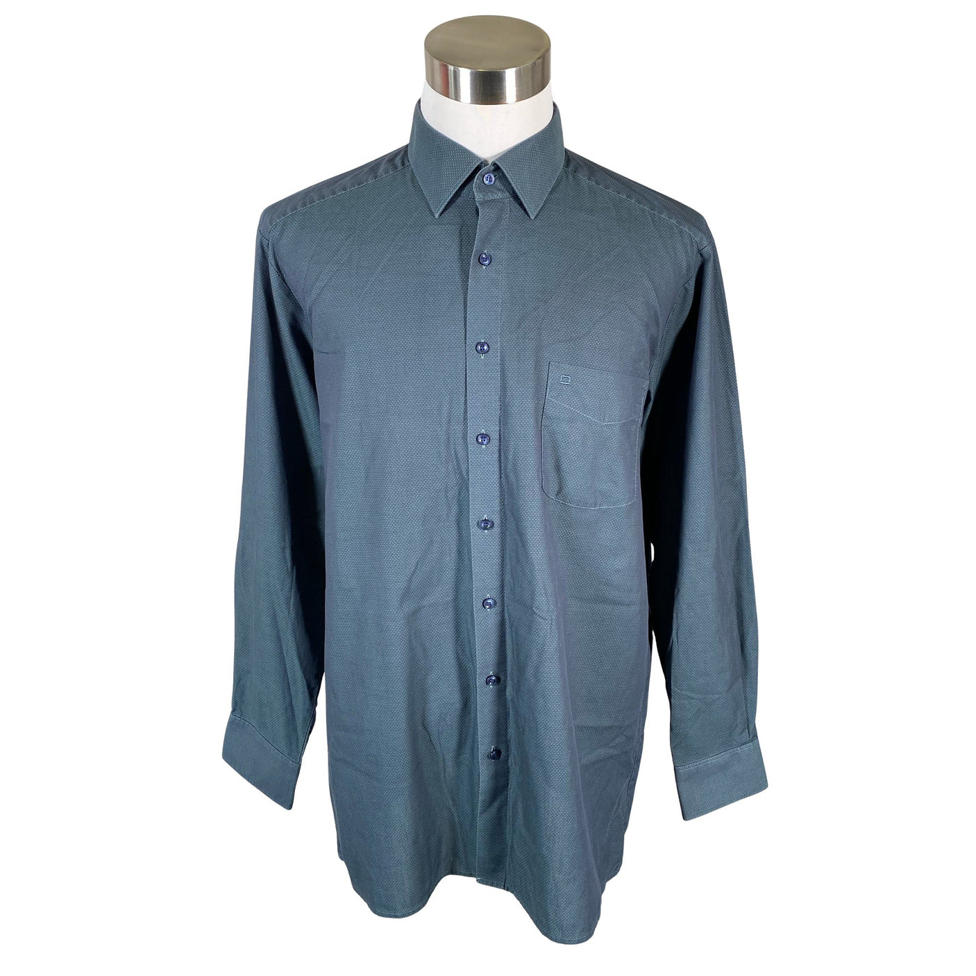 Unisex Olymp - Collared shirt, size XXL - Green (1)