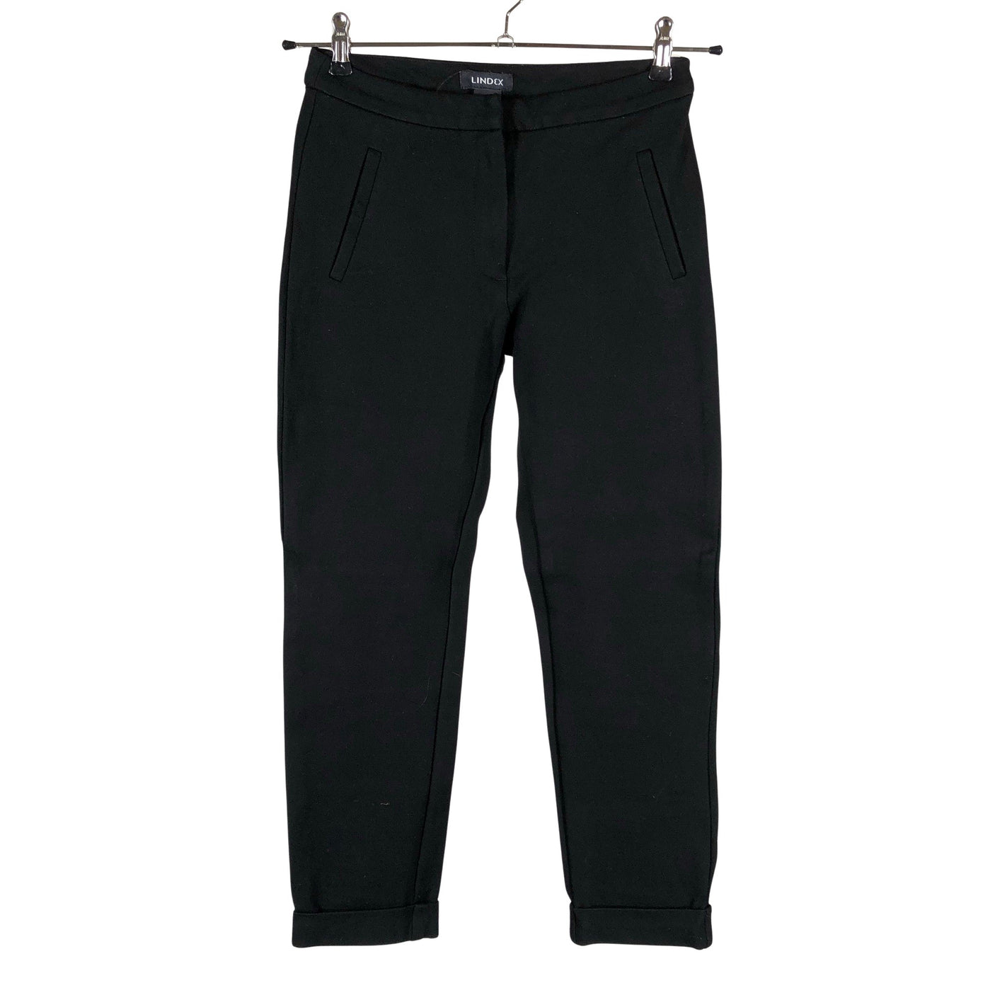 Unisex Lindex - Tricot pants, size 36 - Black (1)