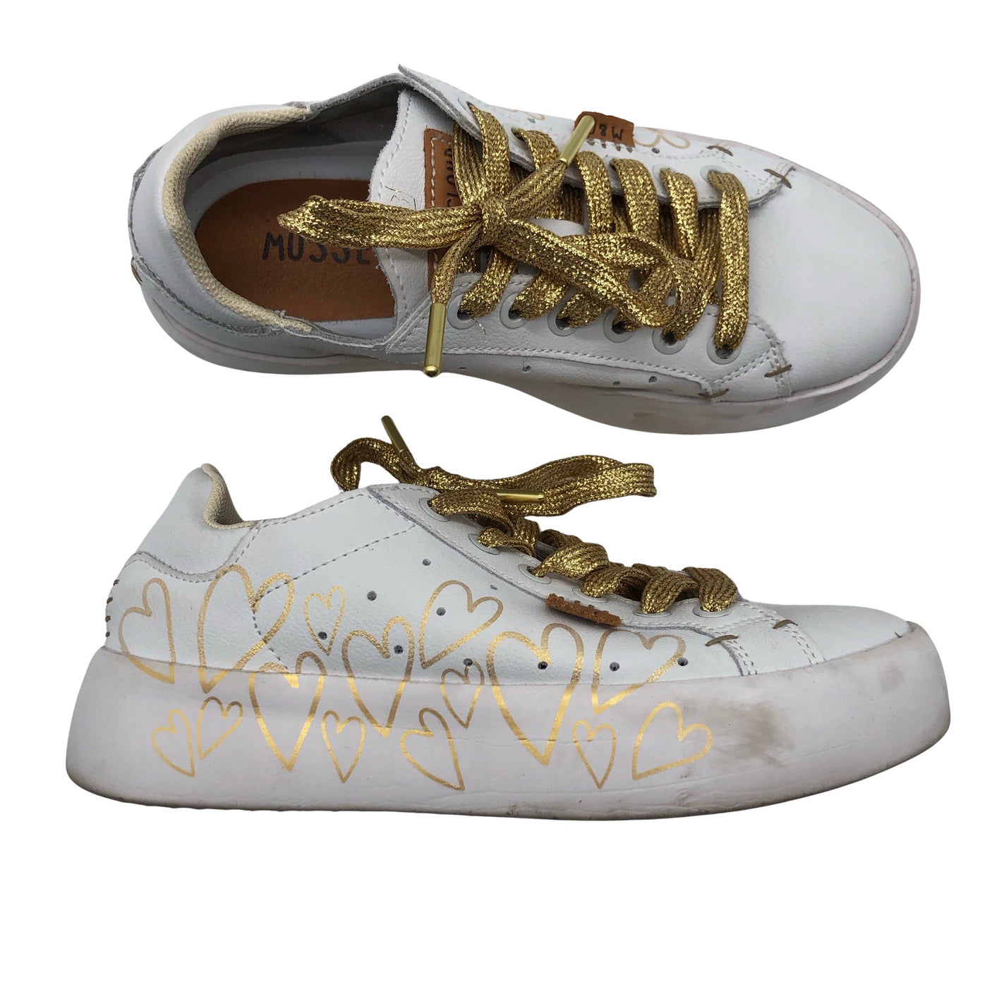 Unisex Musse&Cloud - Casual sneakers, size 36 - White (1)