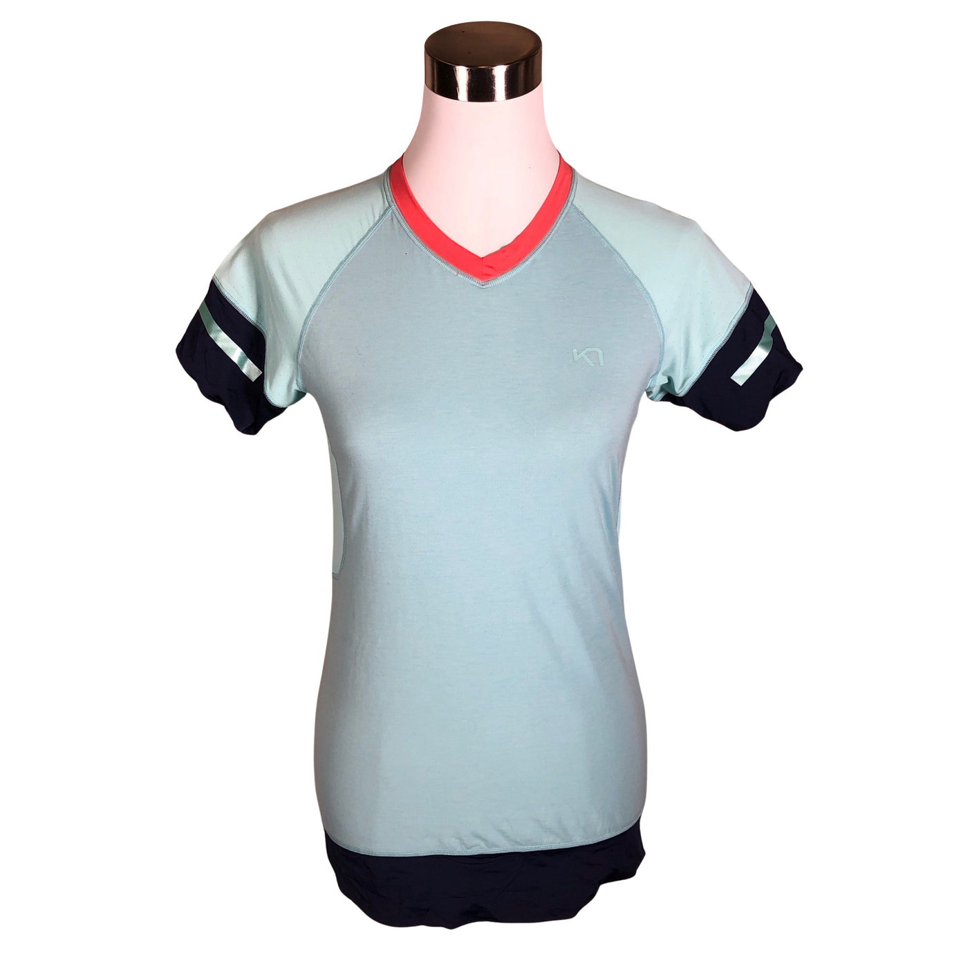 Unisex Betty Barclay - Sports shirt, short sleeve, size 38 - Turquoise (1)