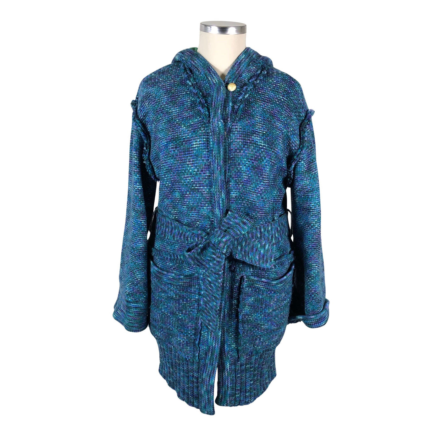 Unisex Handmade - Cardigan, size 42 - Blue (1)