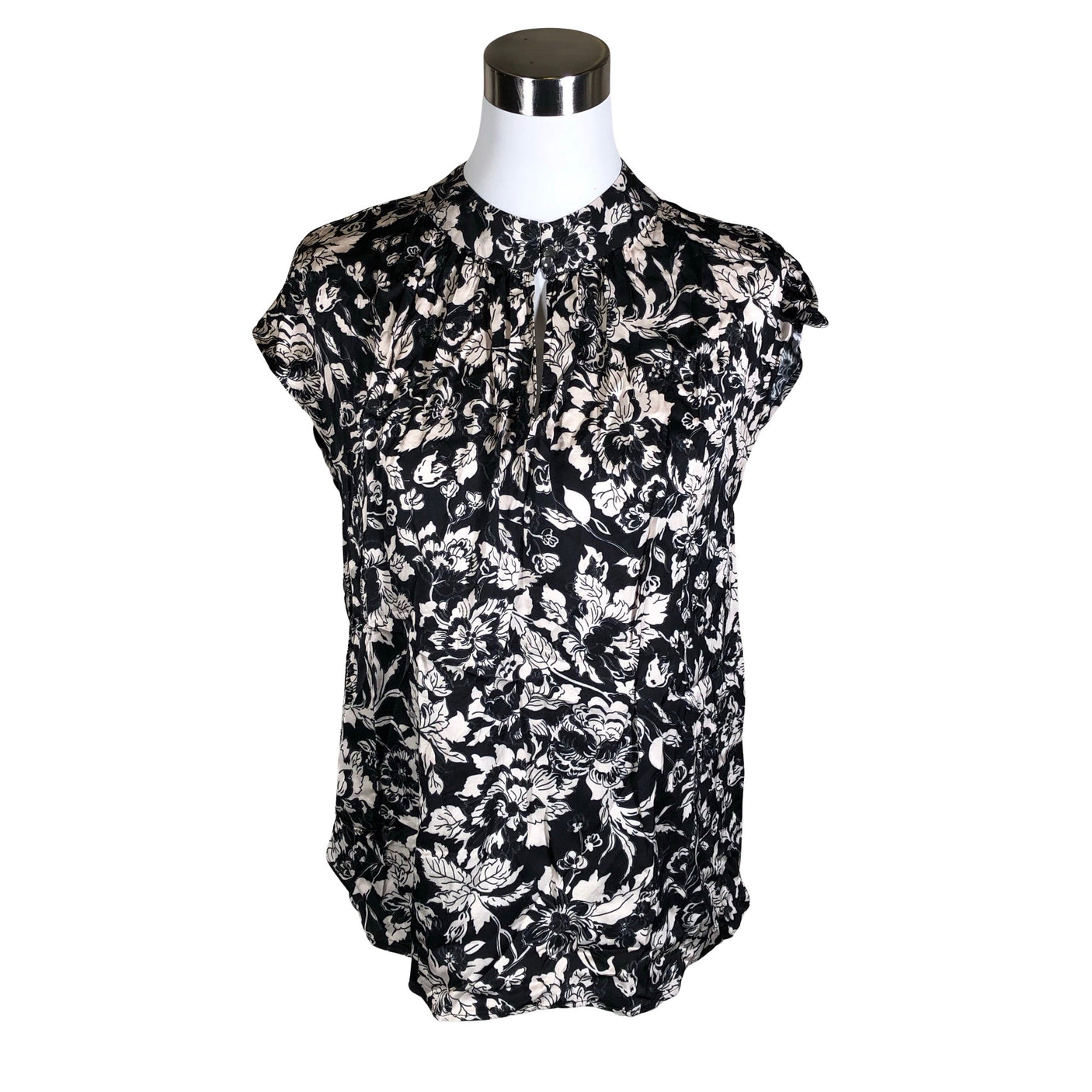 Unisex Sand - Short-sleeved blouse, size 38 - Black (1)