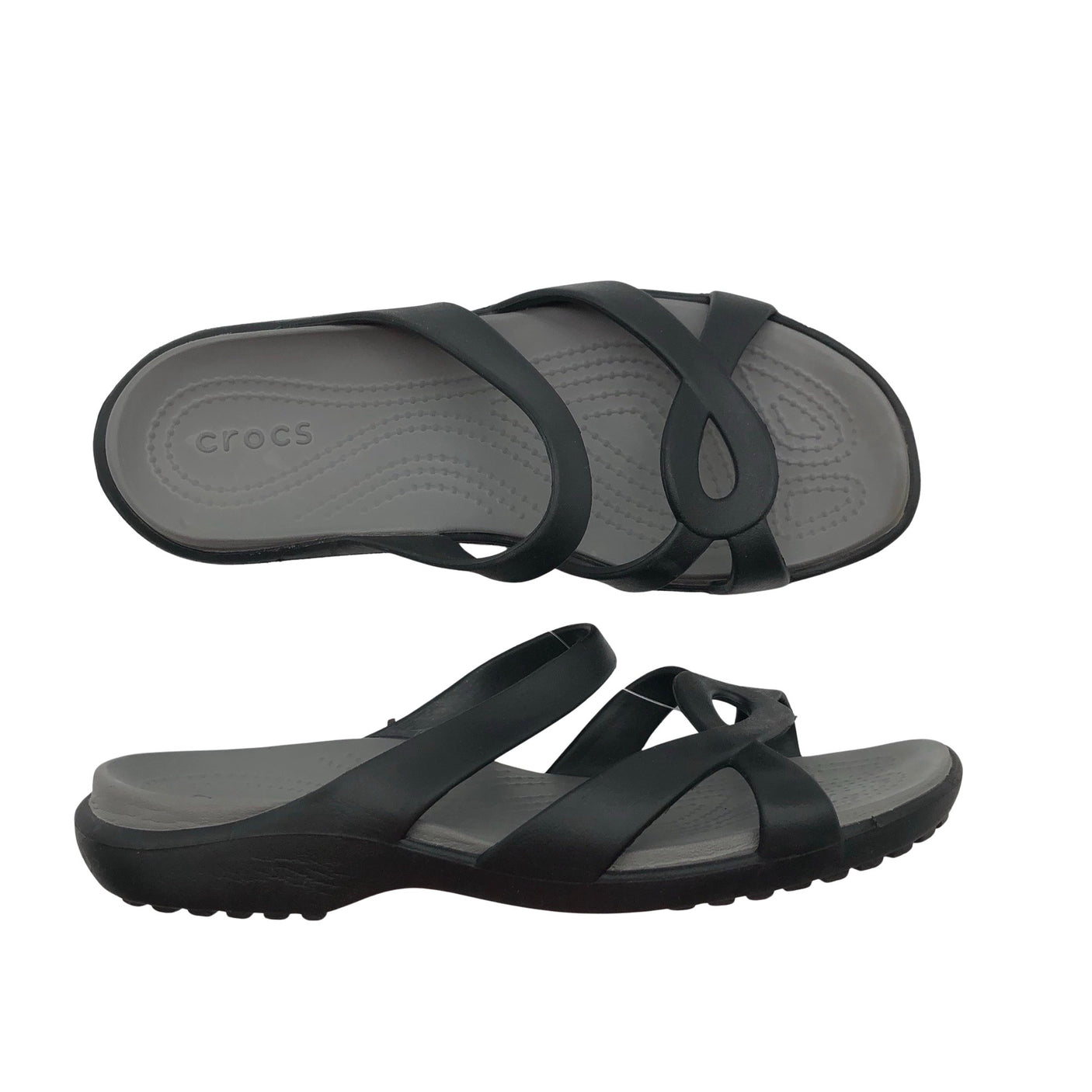 Unisex Crocs - Sandals, size 39 - Black (1)