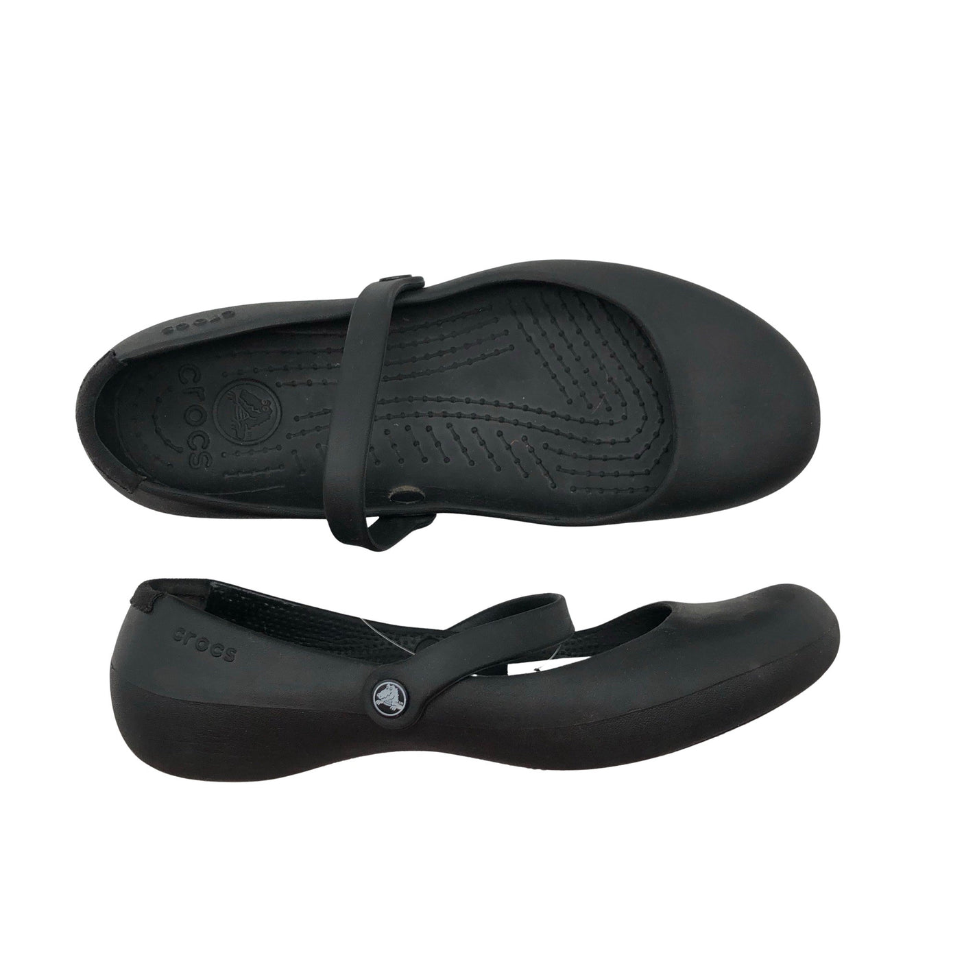 Unisex Crocs - Ballerinas, size 38 - Black (1)