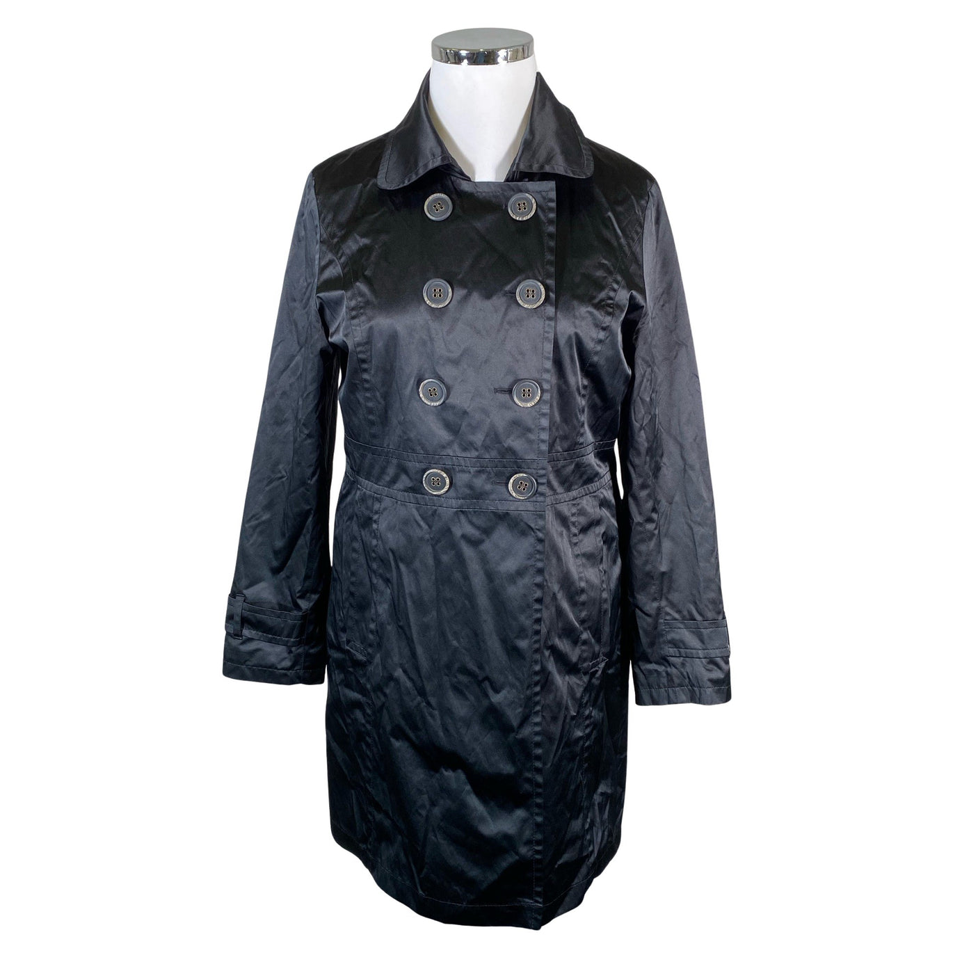 Unisex S.T.I - Trench coat, size 42 - Black (1)