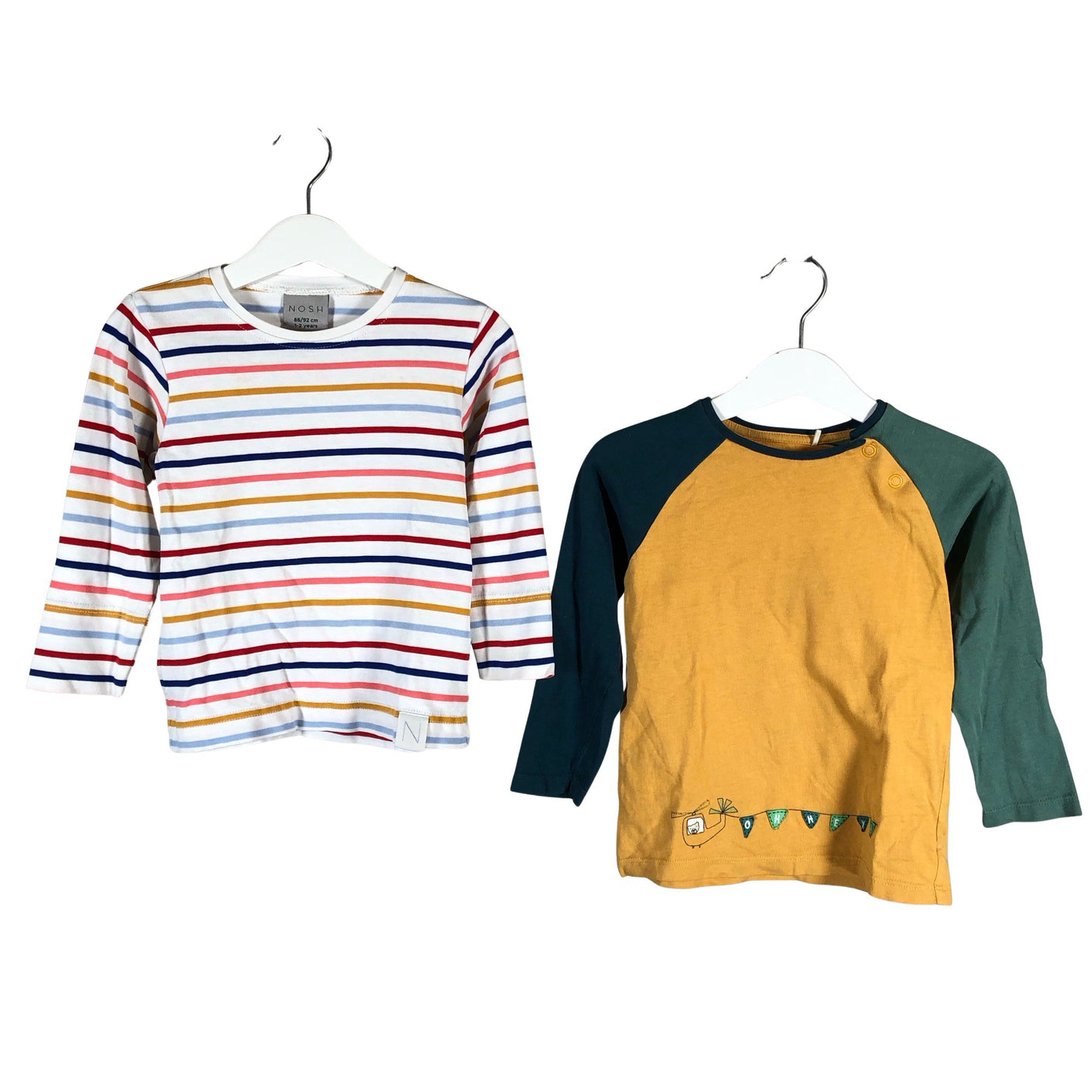 Unisex NOSH - Tricot shirt, size 86 - 92 - White (1)