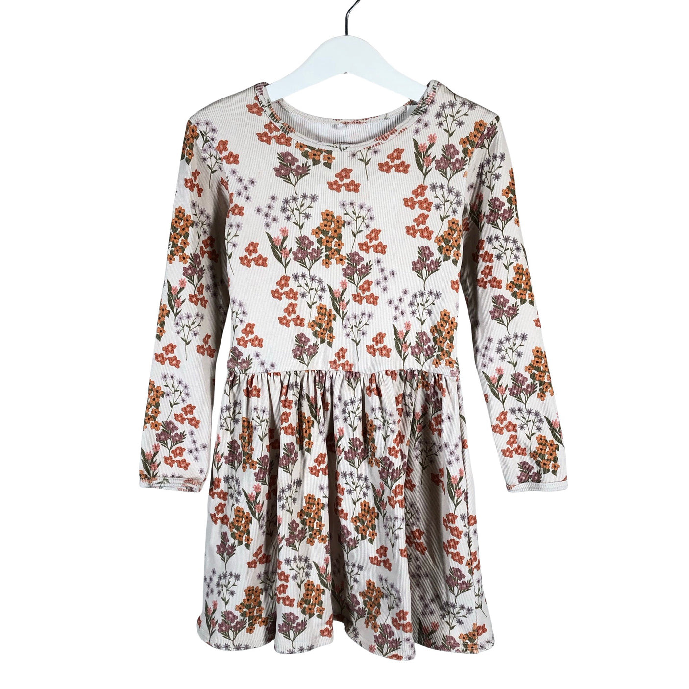 Unisex Metsola - Tricot dress, size 122 - 128 - Beige (1)