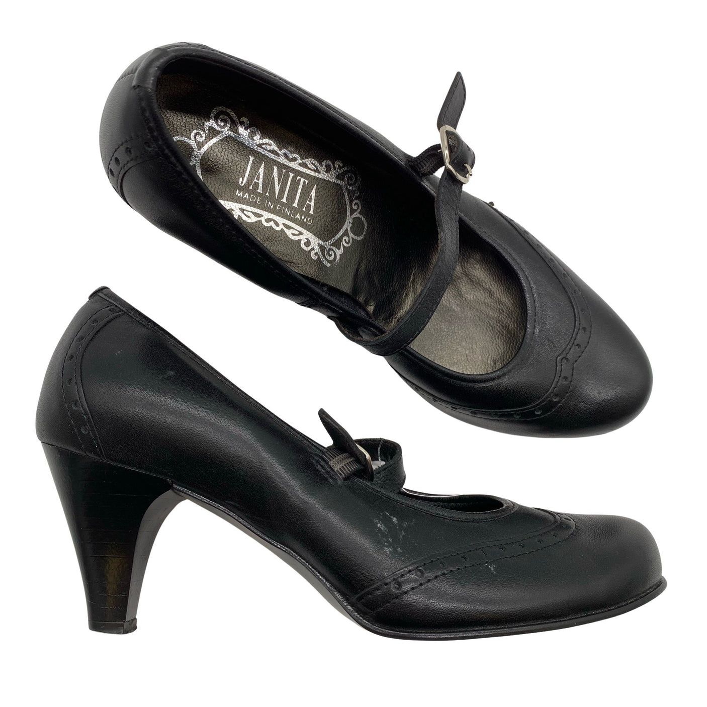 Unisex Janita - High heels, size 36 - Black (1)