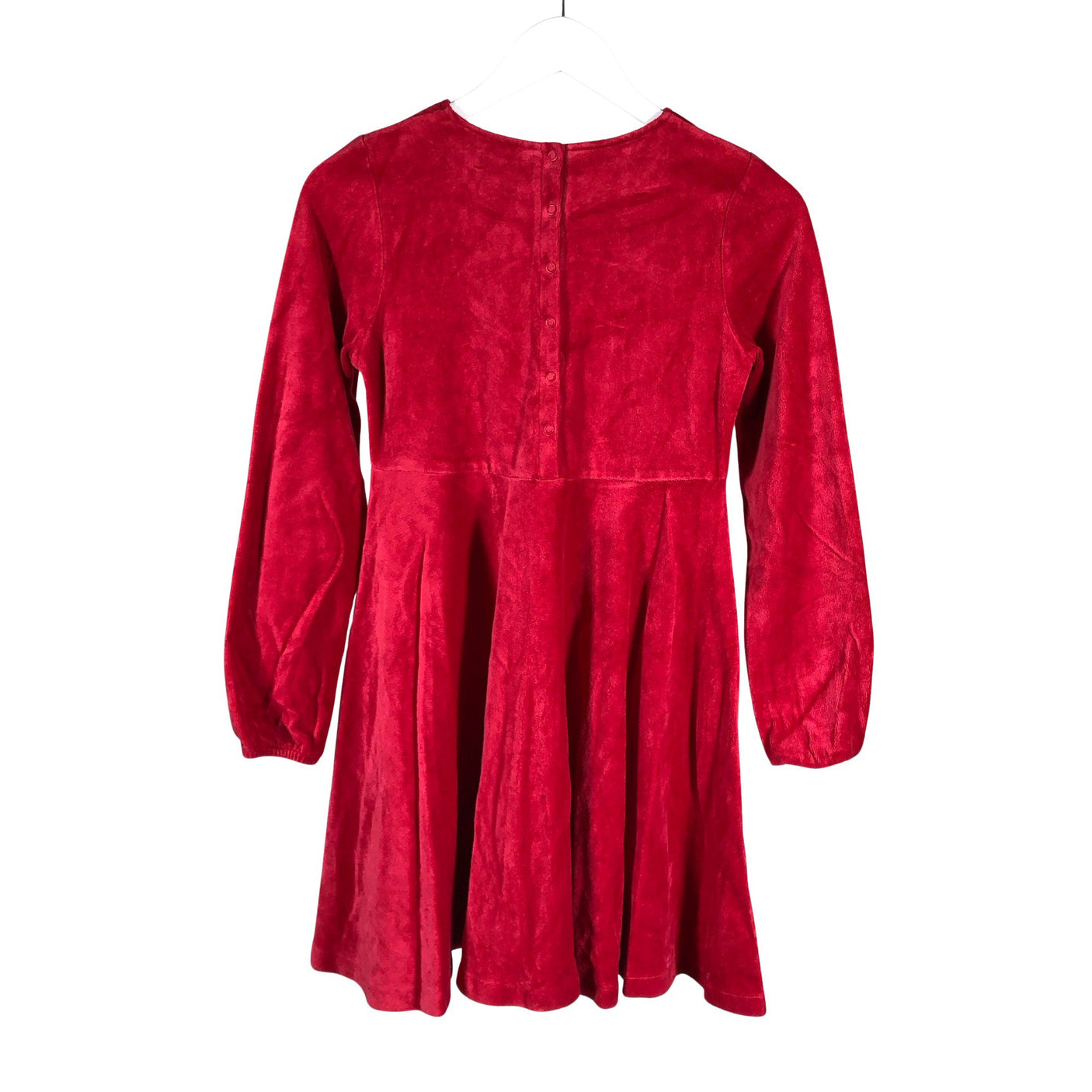 Unisex Polarn O. Pyret - Sweatshirt dress, size 146 - 152 - Red (2)