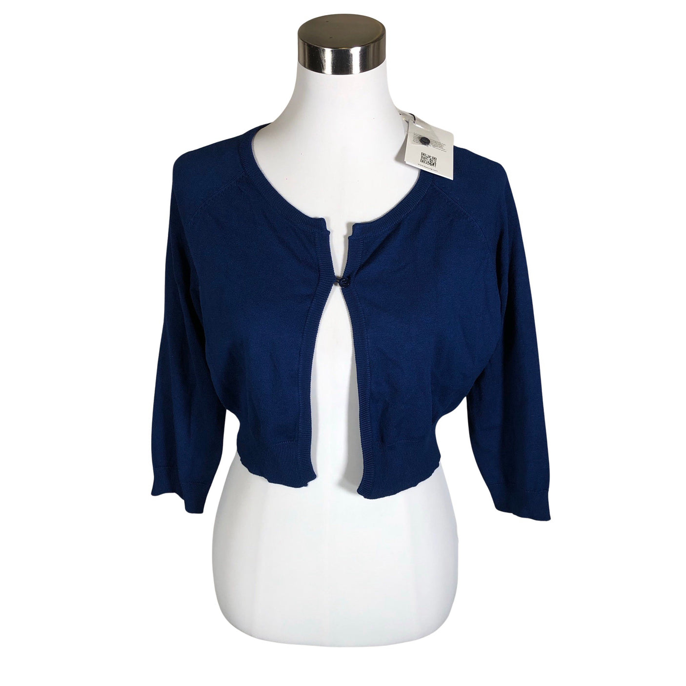 Unisex b.Young - Knit bolero jacket, size 38 - Blue (1)