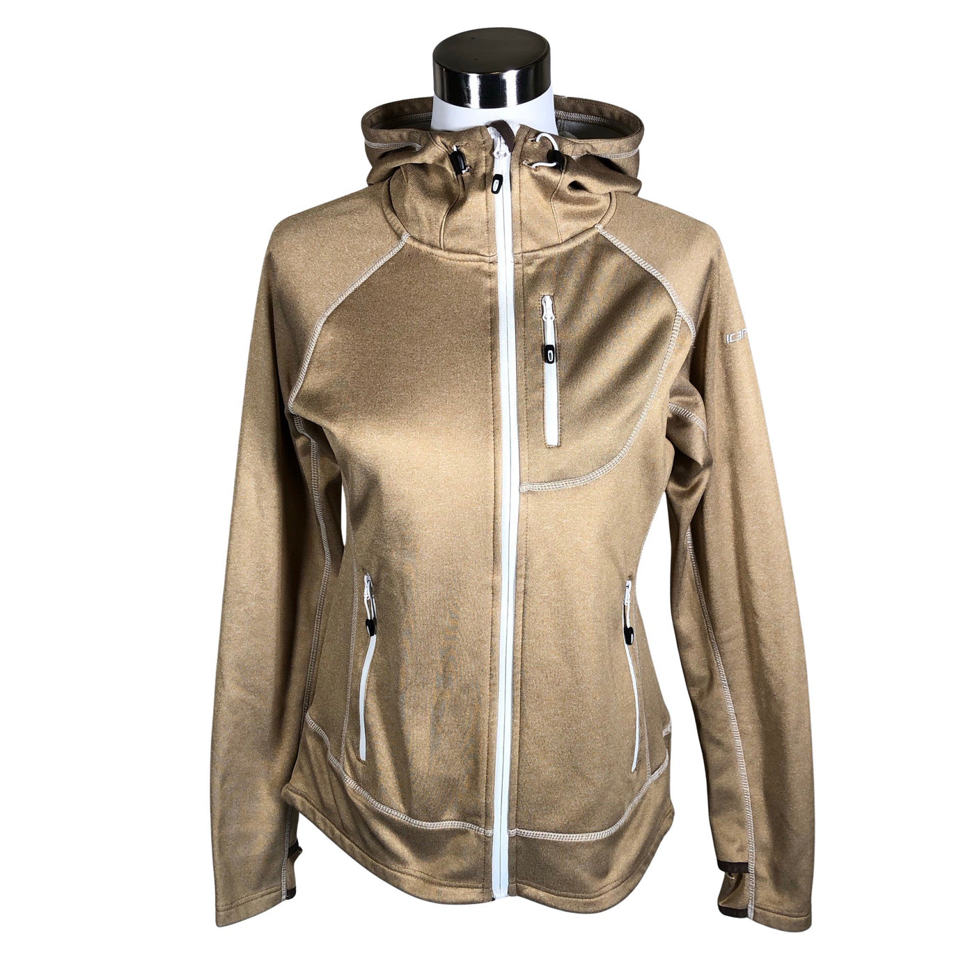 Unisex Icepeak - Hoodie, size 38 - Beige (1)