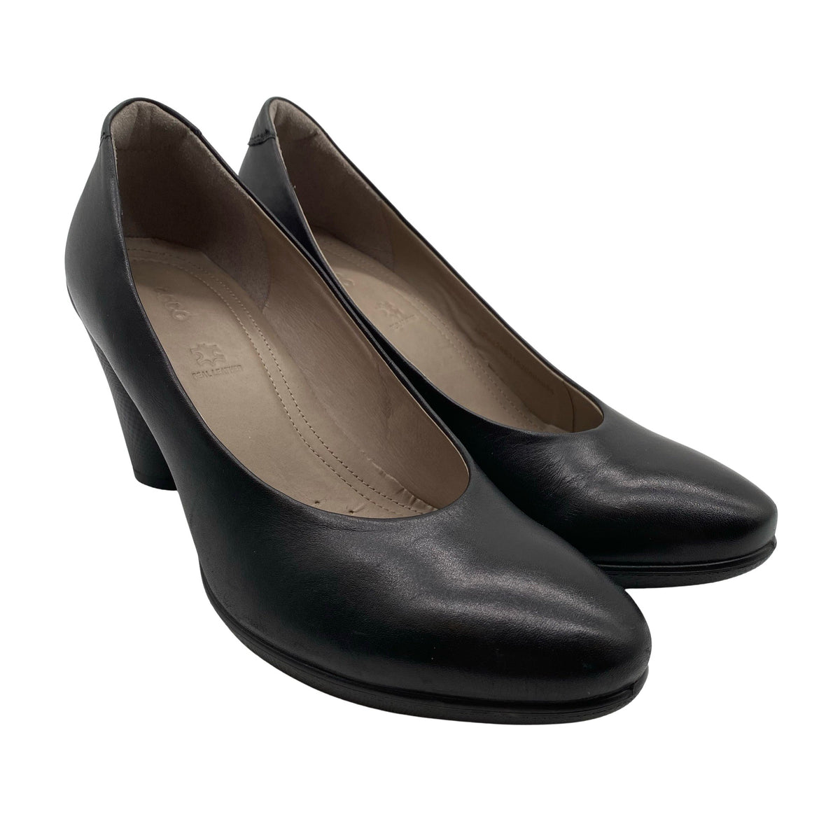 Unisex Ecco - High heels, size 39 - Black (2)