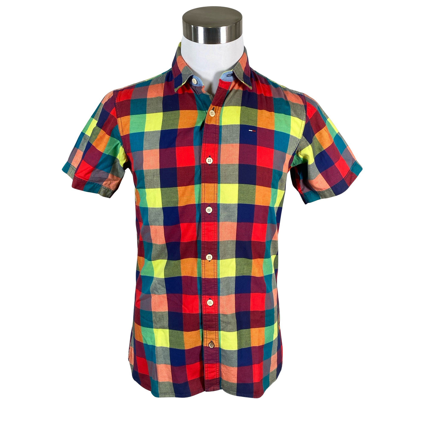 Unisex Tommy Hilfiger - Collared shirt, size M - Blue (1)