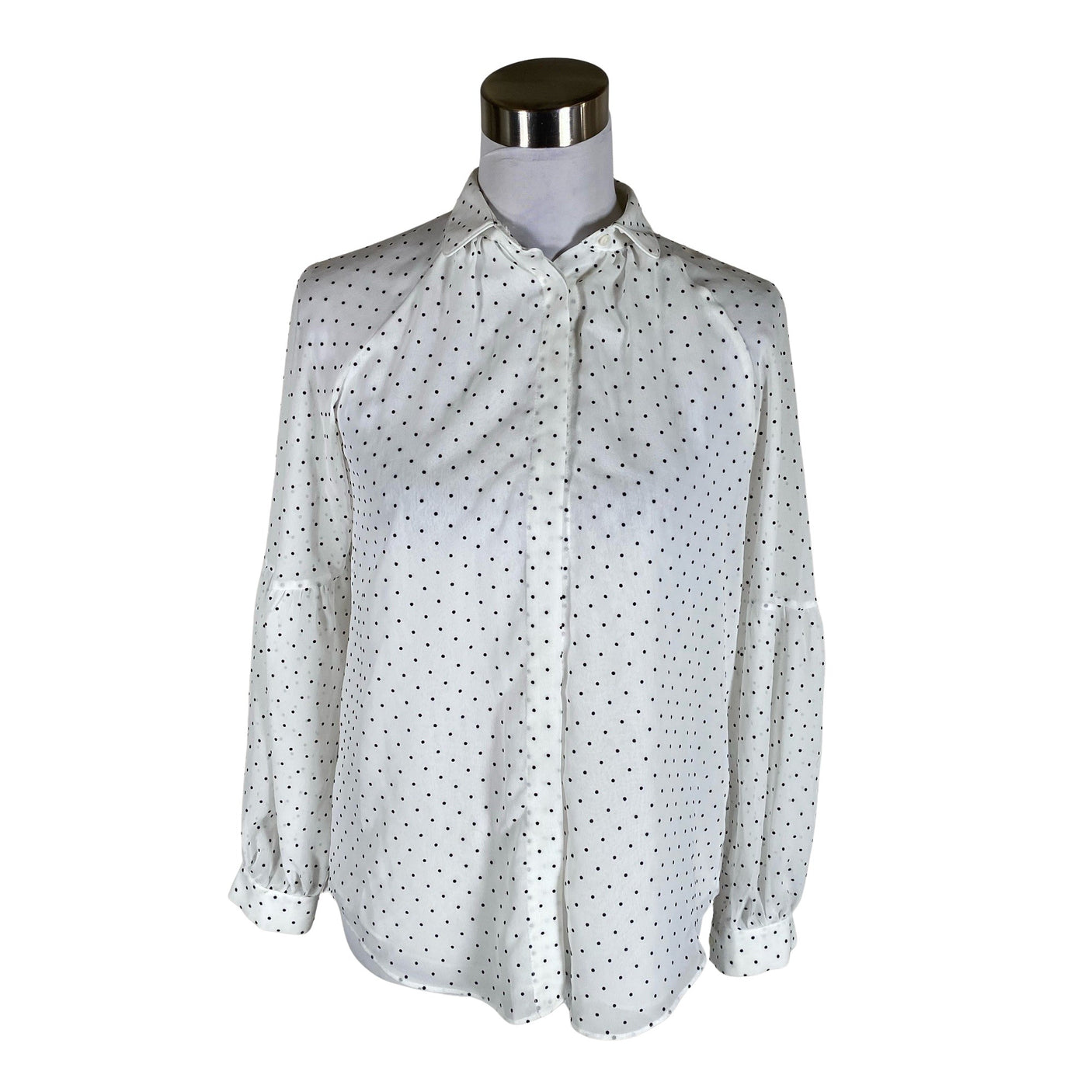 Unisex Massimo Dutti - Blouse, size 32 - White (1)