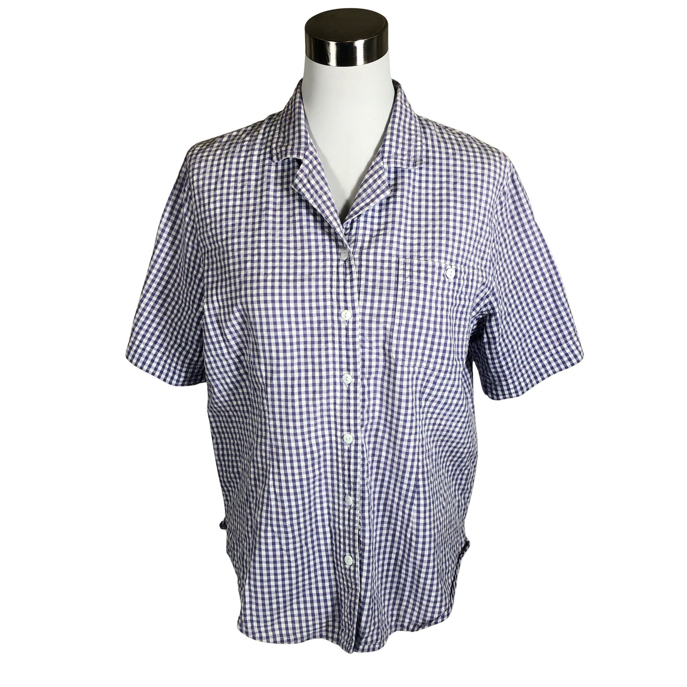 Unisex Trofe - Short-sleeved blouse, size 40 - Violet (1)