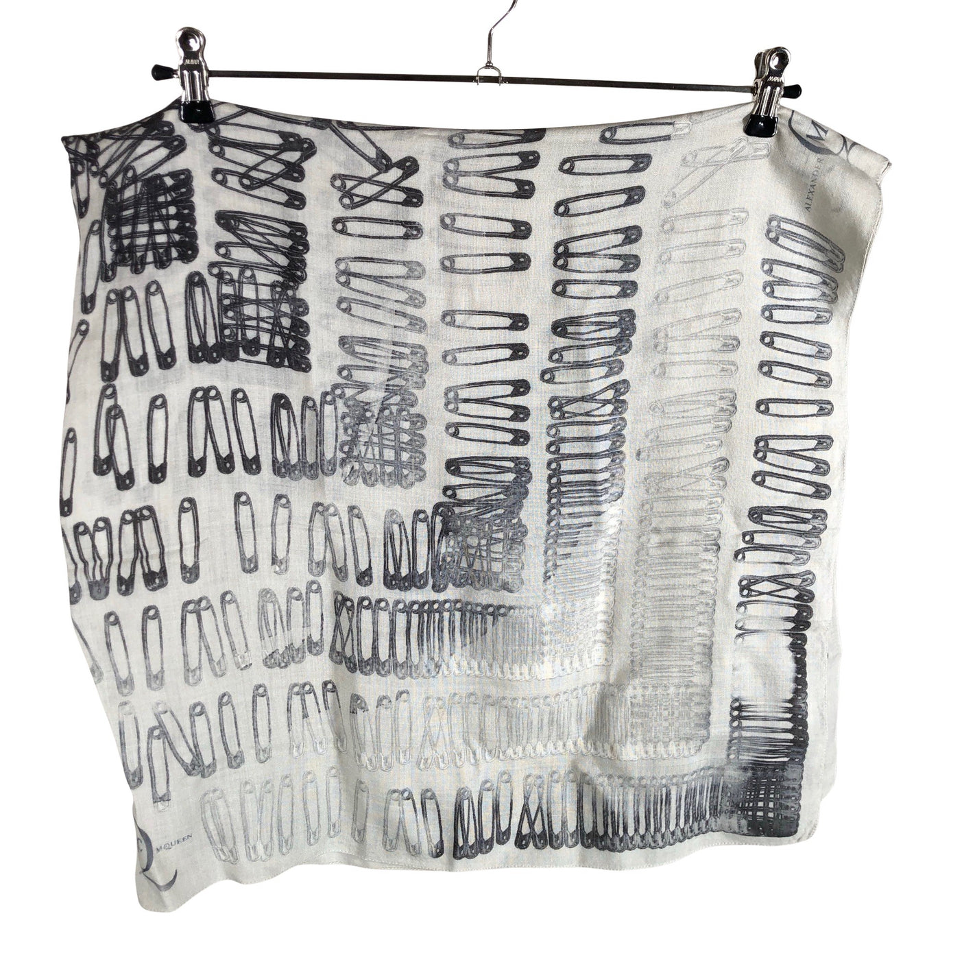 Unisex McQ by Alexander McQueen - Scarf, size Maxi - Gray (3)