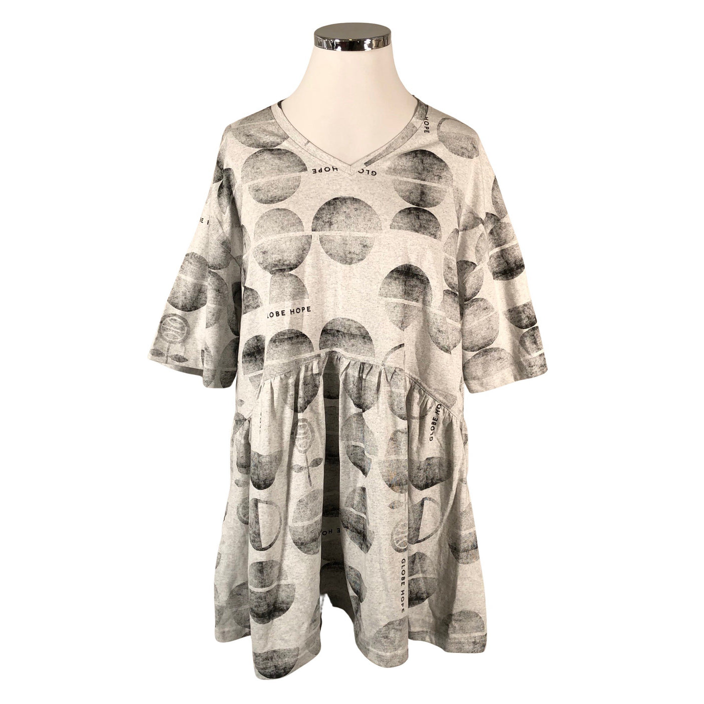 Unisex Globe Hope - Tricot dress, size 44 - Gray (1)
