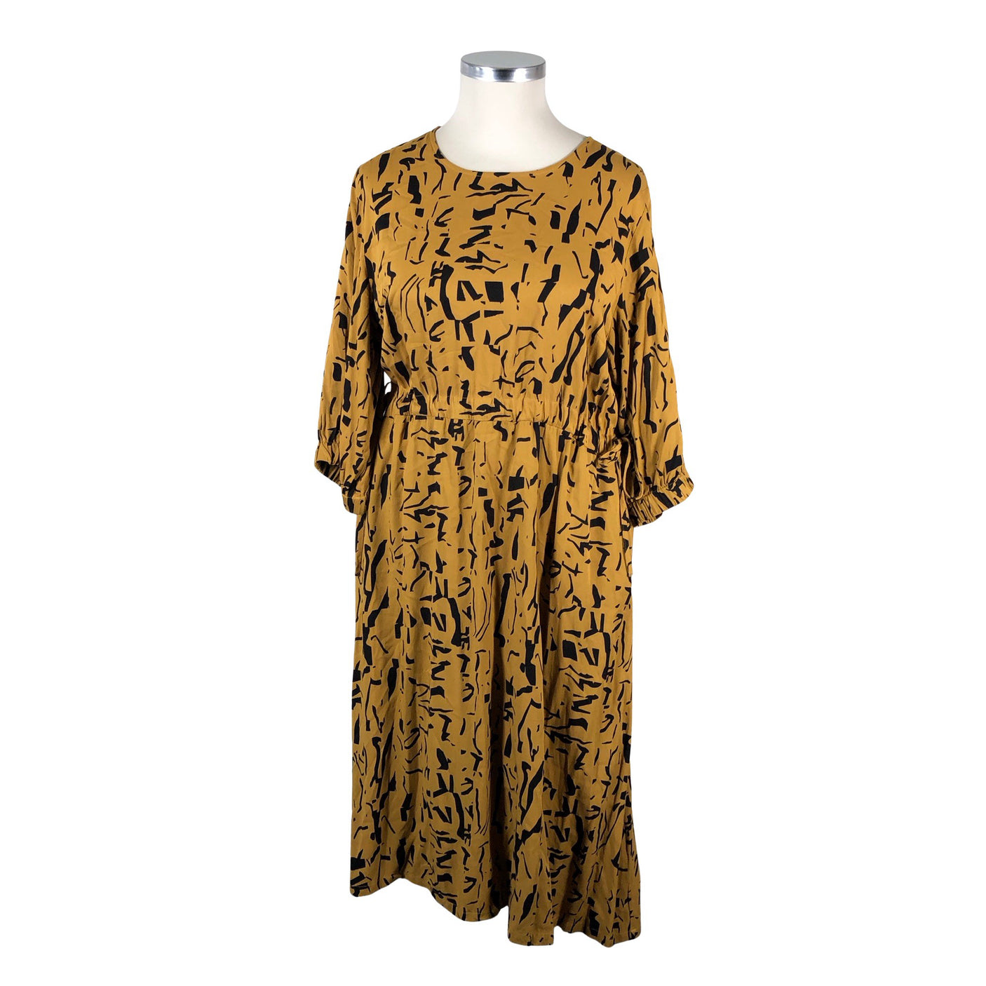 Unisex Nanso - Schiffon dress, size 46 - Brown (1)