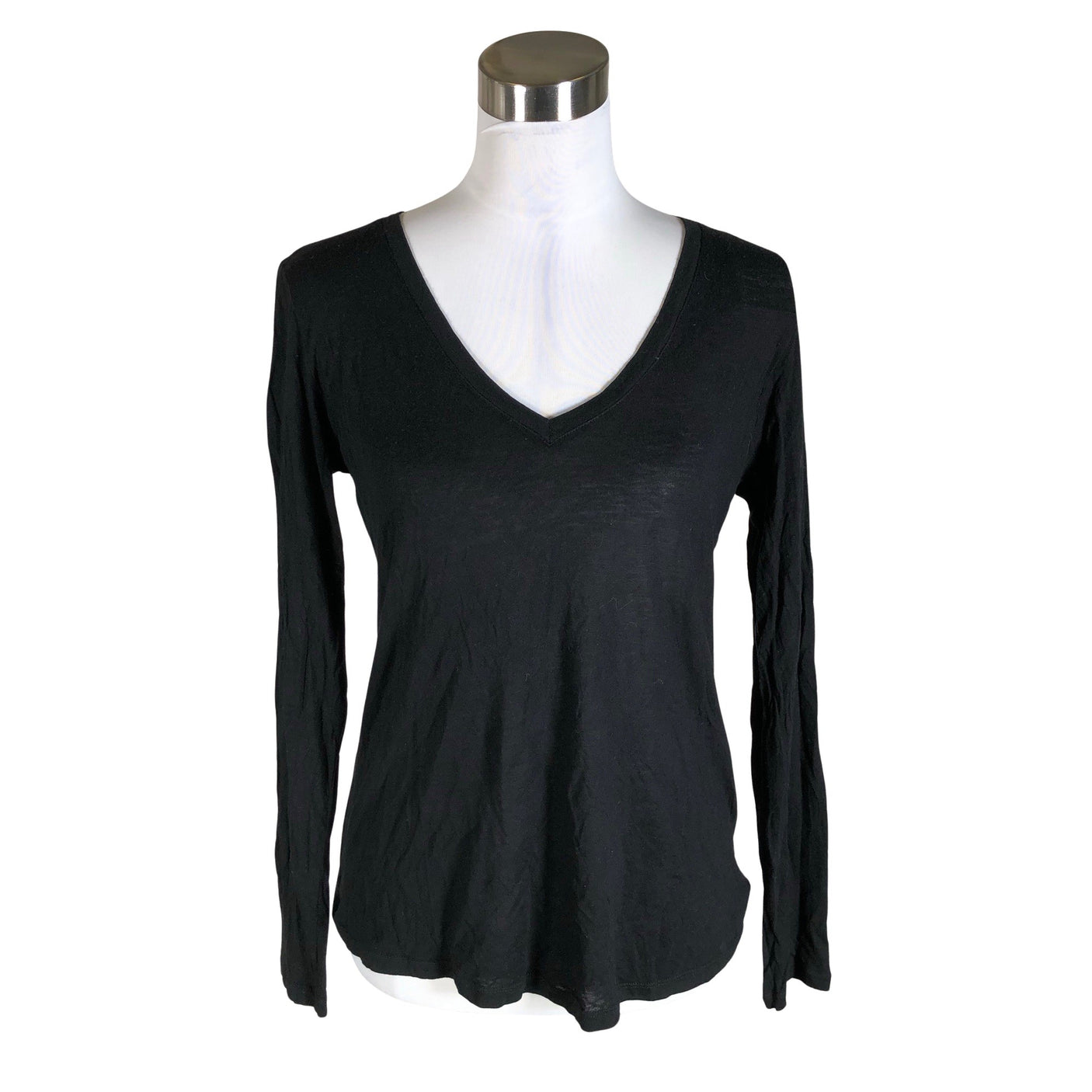 Unisex Majestic Filatures - Tricot shirt, size 40 - Black (1)