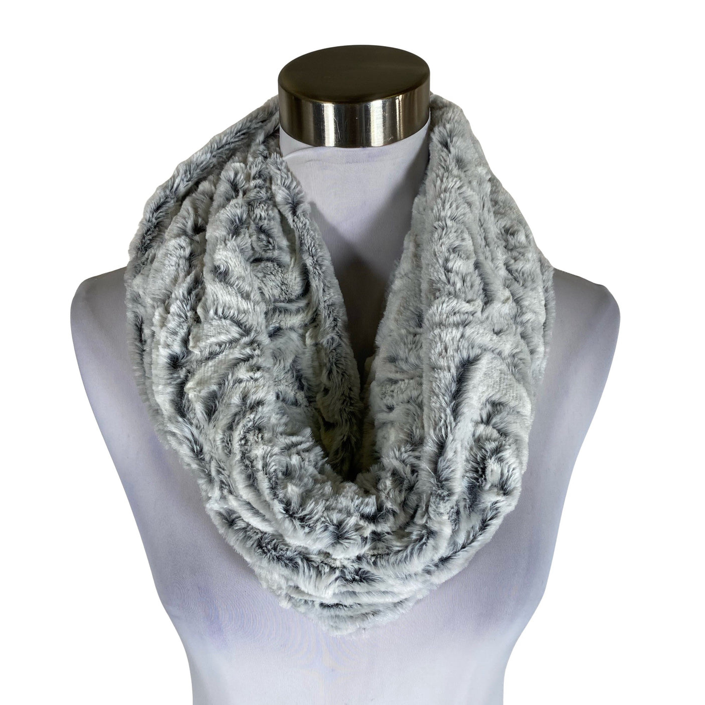Unisex VZ - Circle scarf, size Midi - Gray (1)