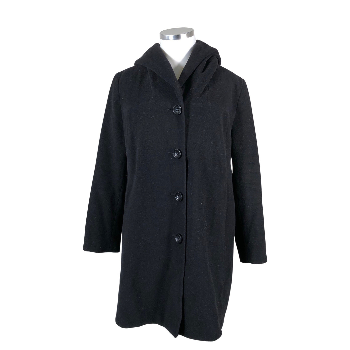 Unisex Dixi Coat - Wool coat, size 46 - Black (1)